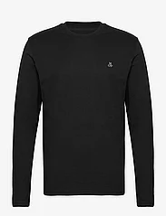 Marc O'Polo - T-SHIRTS LONG SLEEVE - basic t-shirts - black - 0