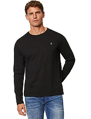 Marc O'Polo - T-SHIRTS LONG SLEEVE - basis-t-skjorter - black - 3