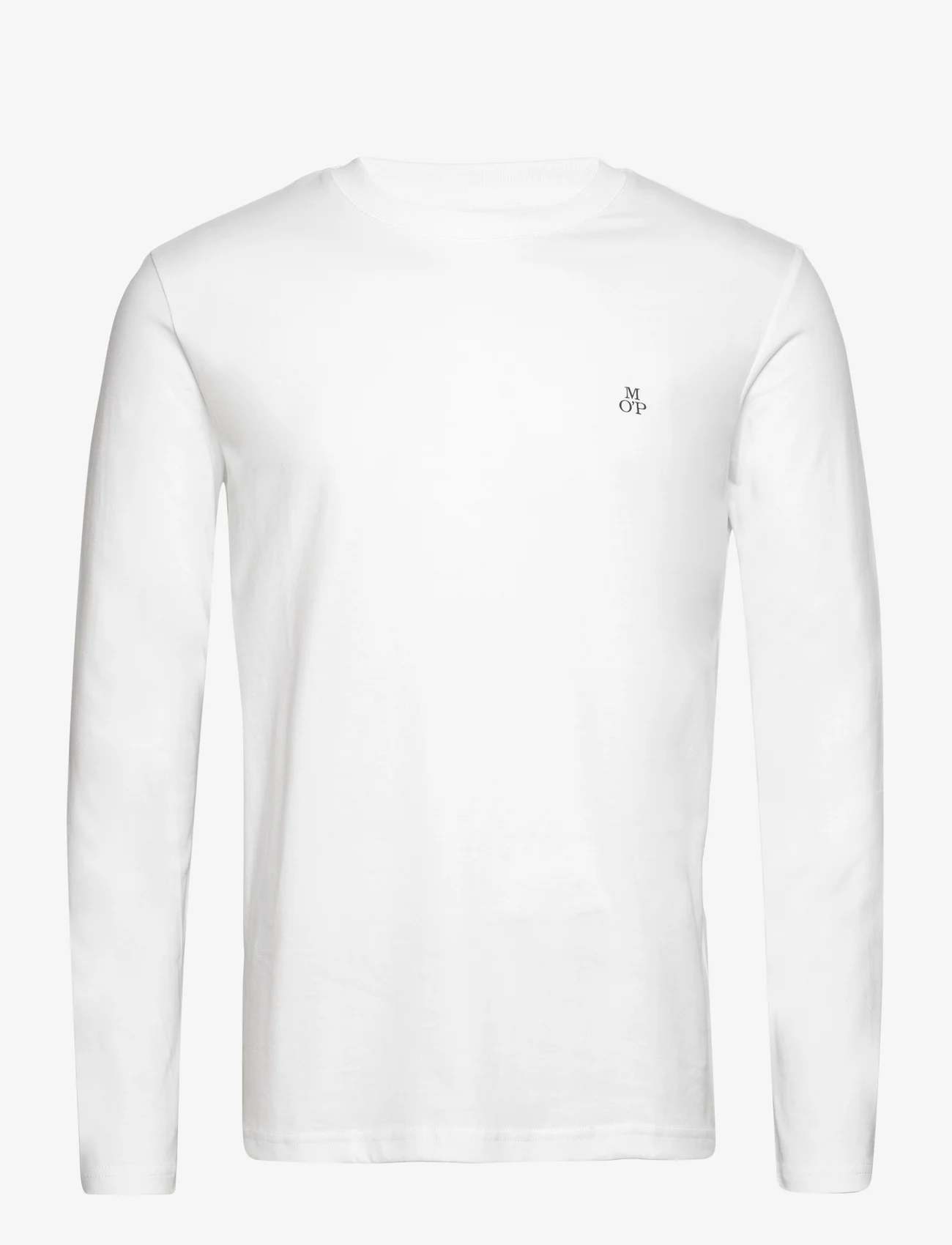 Marc O'Polo - T-SHIRTS LONG SLEEVE - basic t-shirts - white - 0
