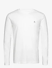 Marc O'Polo - T-SHIRTS LONG SLEEVE - basis-t-skjorter - white - 0