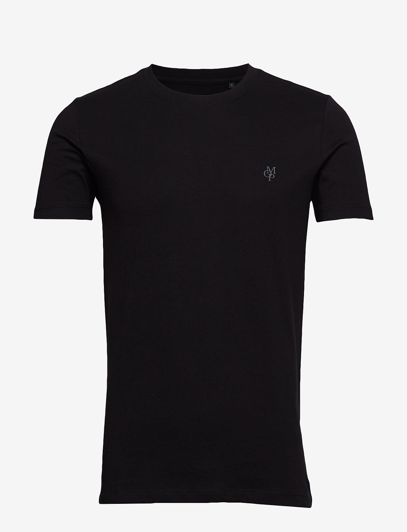 Marc O'Polo - T-SHIRTS SHORT SLEEVE - black - 0