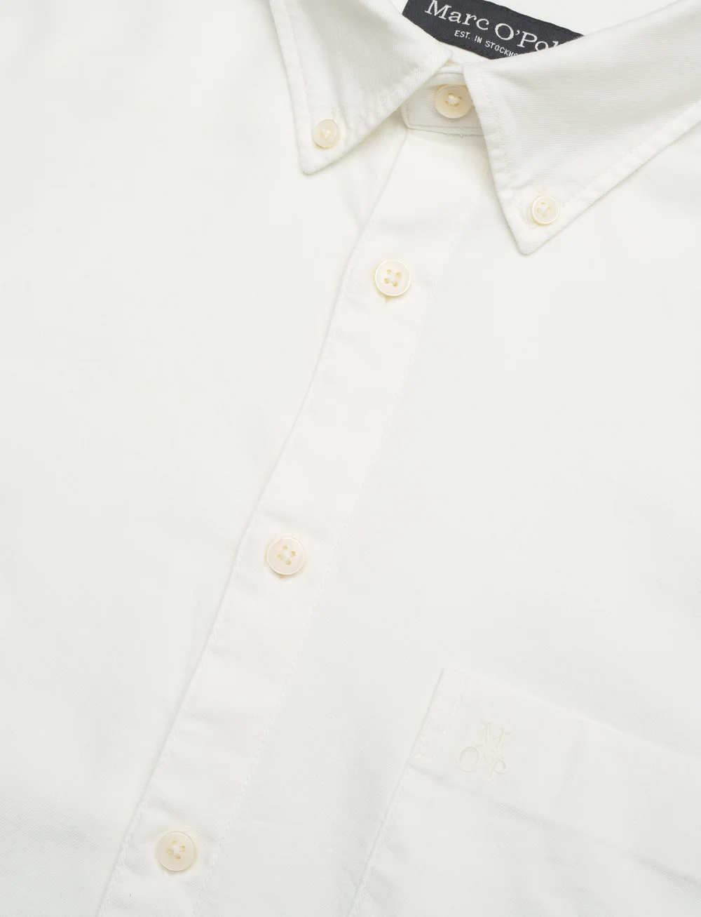 Marc O'Polo - SHIRTS/BLOUSES LONG SLEEVE - casual skjortor - egg white - 3