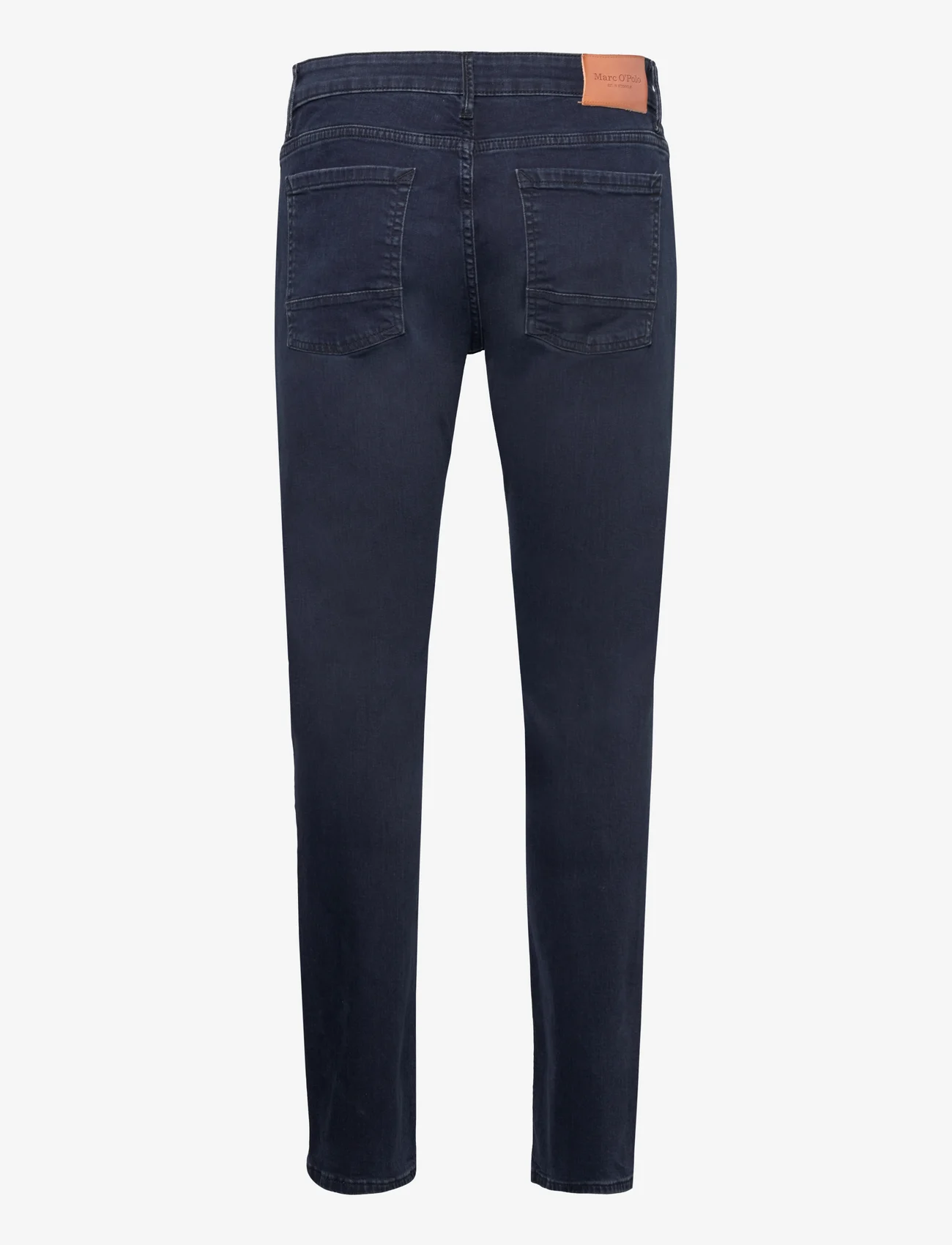 Marc O'Polo - DENIM TROUSERS - tapered jeans - blue black - 1