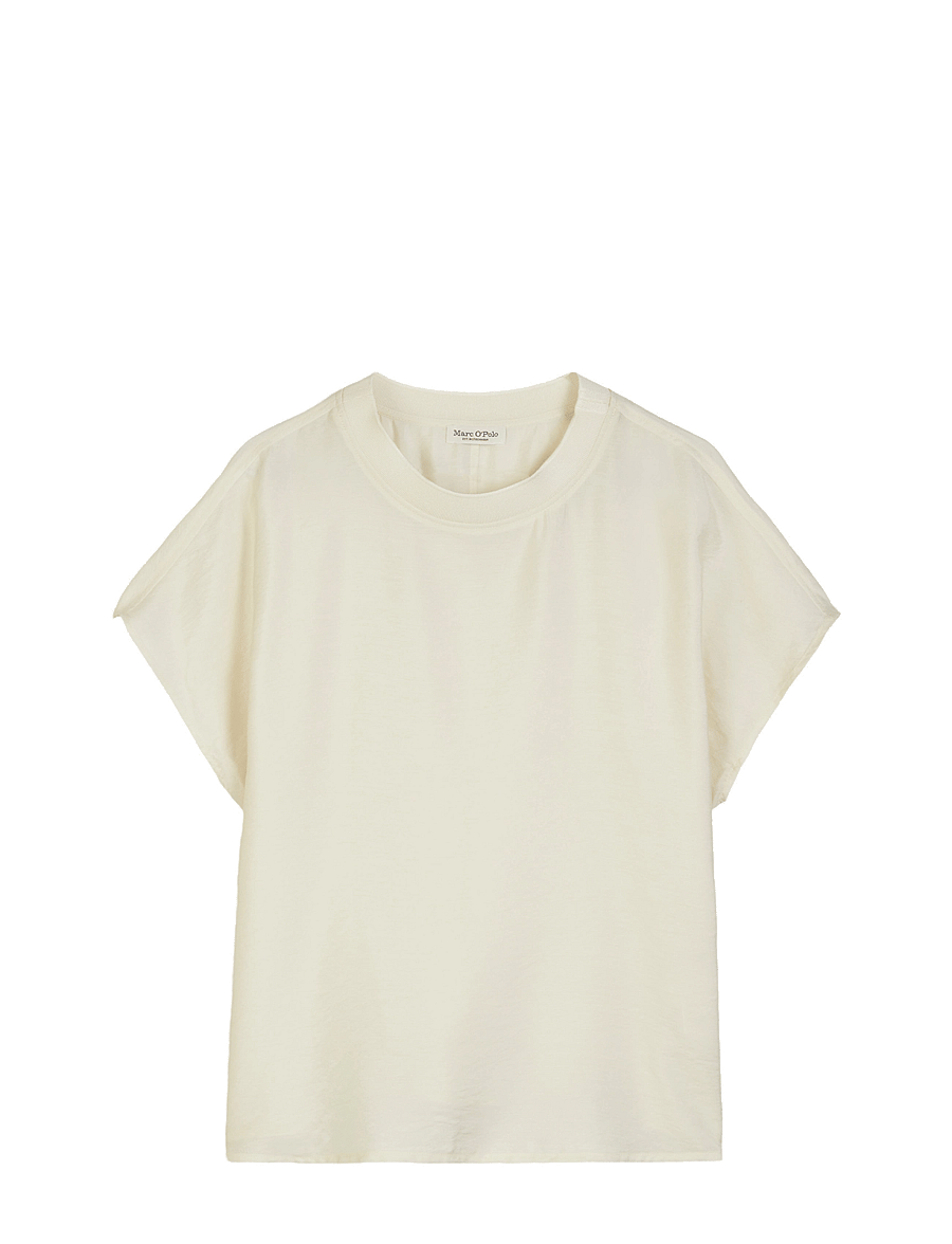 Marc O'Polo - SHIRTS/BLOUSES SHORT SLEEVE - t-särgid - natural cotton - 1
