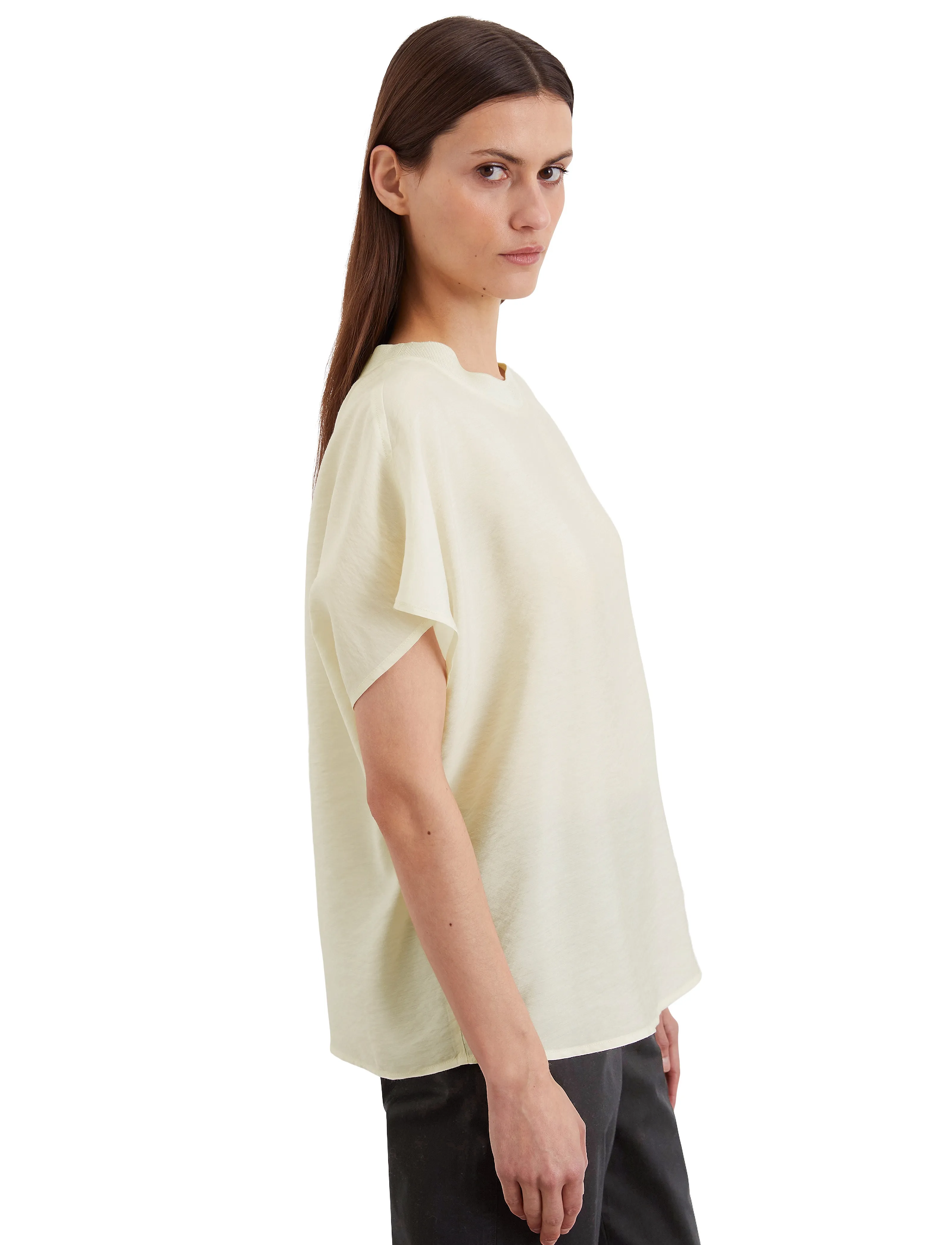 Marc O'Polo - SHIRTS/BLOUSES SHORT SLEEVE - t-särgid - natural cotton - 4