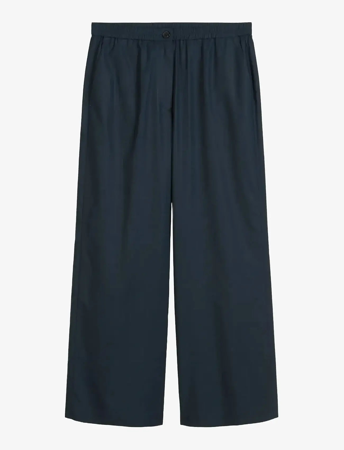 Marc O'Polo - WOVEN PANTS - vida byxor - deep blue sea - 1