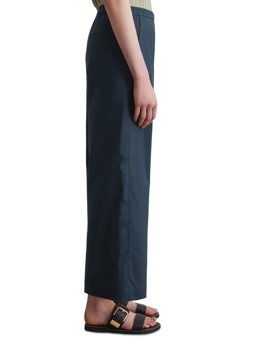 Marc O'Polo - WOVEN PANTS - vida byxor - deep blue sea - 4