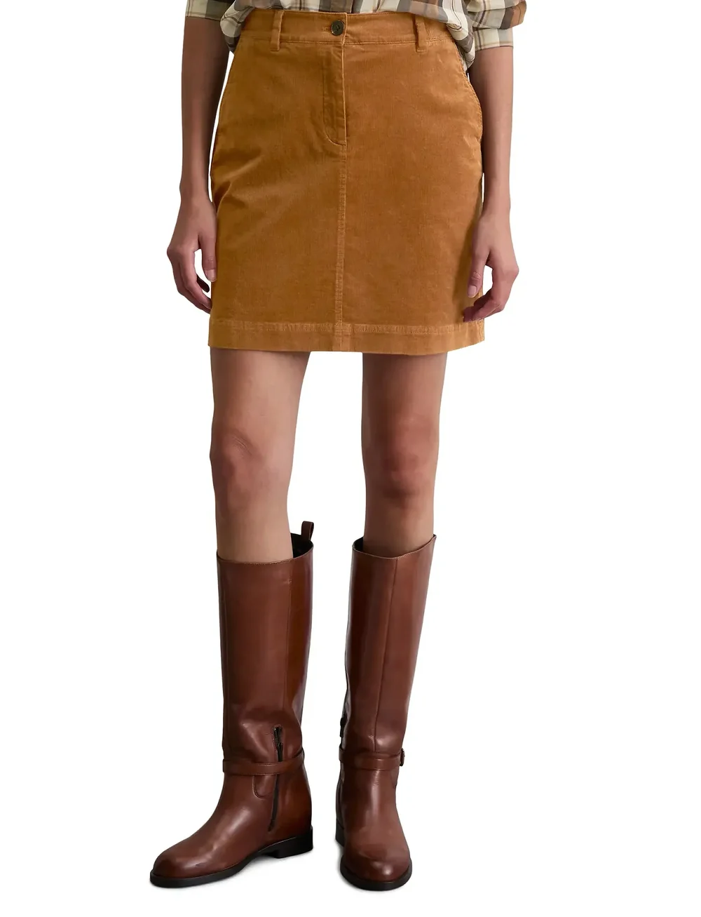 Marc O'Polo - WOVEN SKIRTS - korta kjolar - warm brown - 0