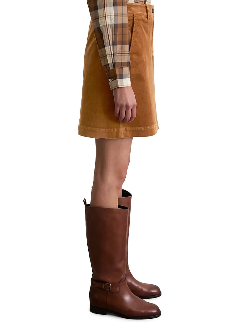 Marc O'Polo - WOVEN SKIRTS - korta kjolar - warm brown - 4