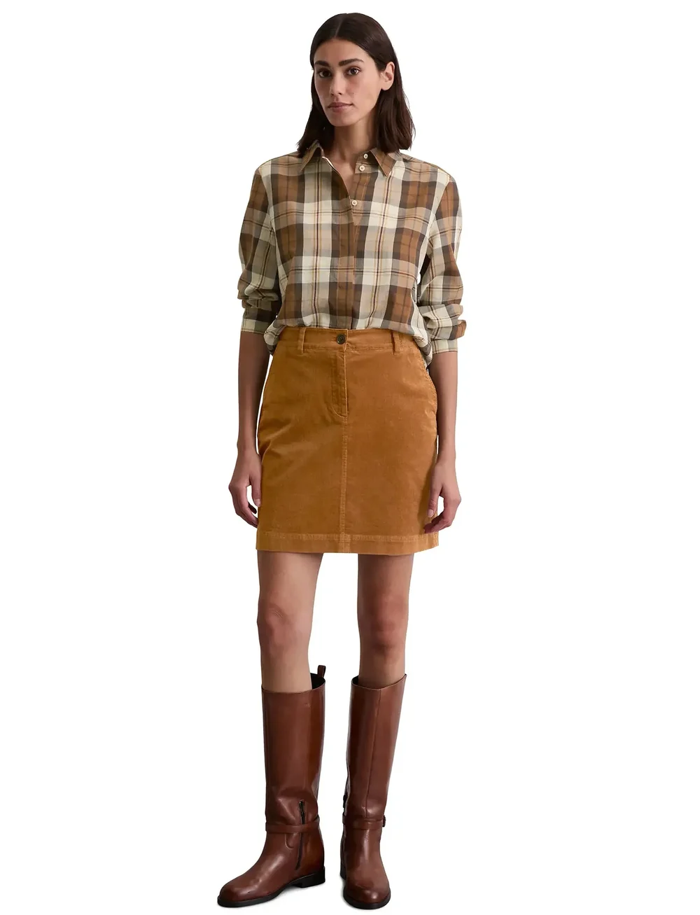 Marc O'Polo - WOVEN SKIRTS - korta kjolar - warm brown - 5