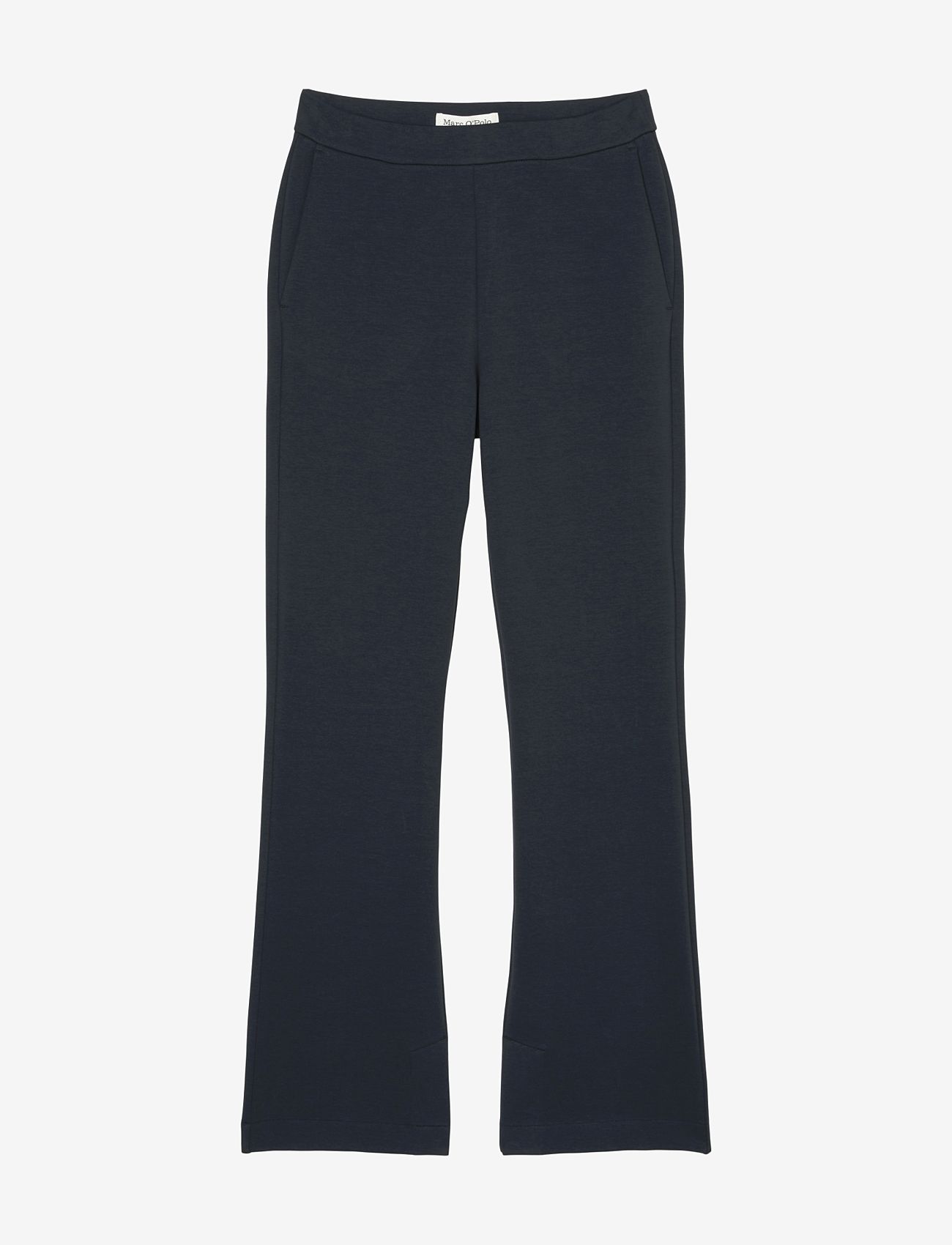 Marc O'Polo - JERSEY PANTS - tailored trousers - deep blue sea - 0
