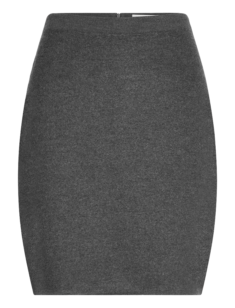 Marc O'Polo - HEAVY KNIT SKIRTS - strikkede nederdele - deep grey melange - 1