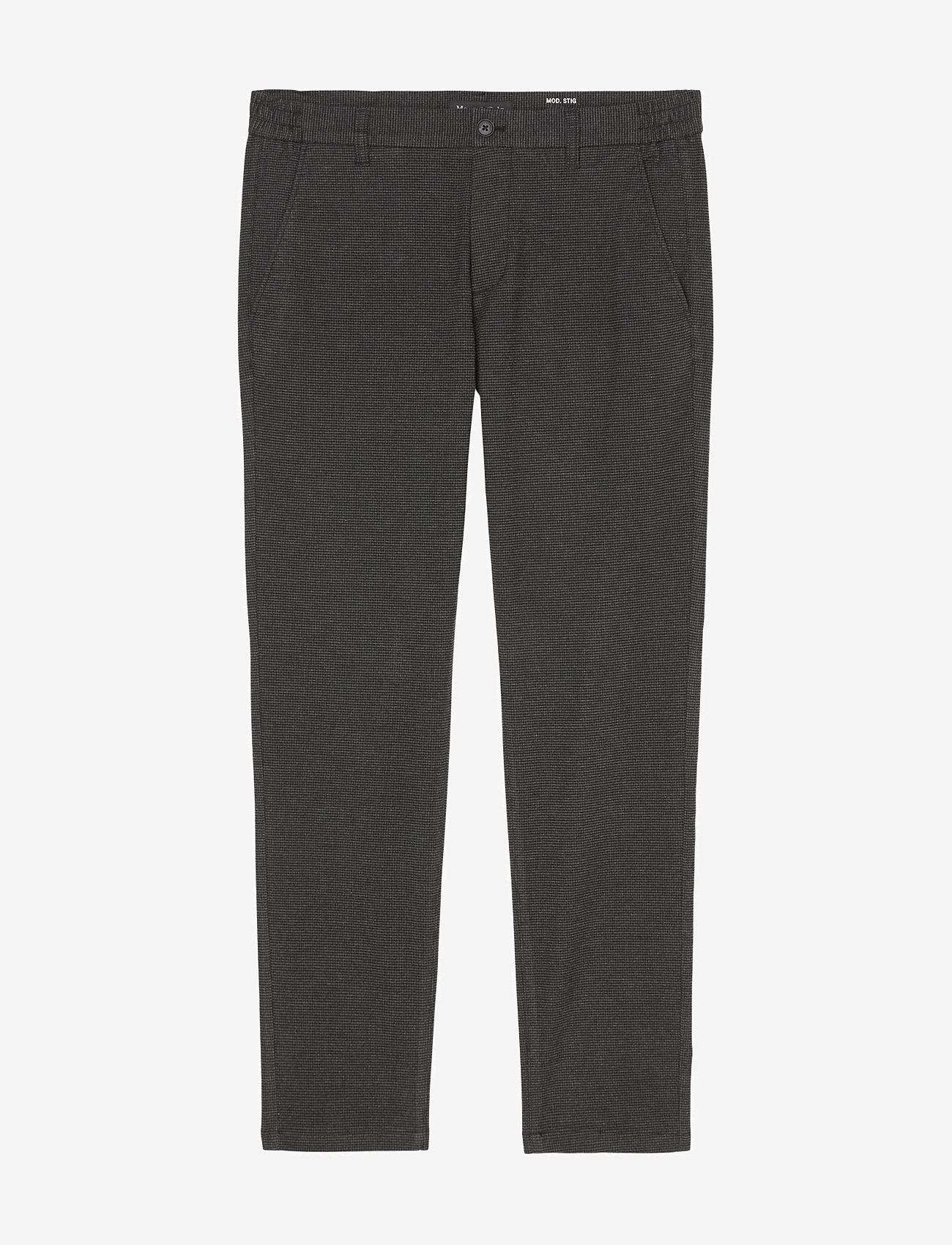 Marc O'Polo - WOVEN PANTS - Ülikonnapüksid - multi/graphite grey melange - 1