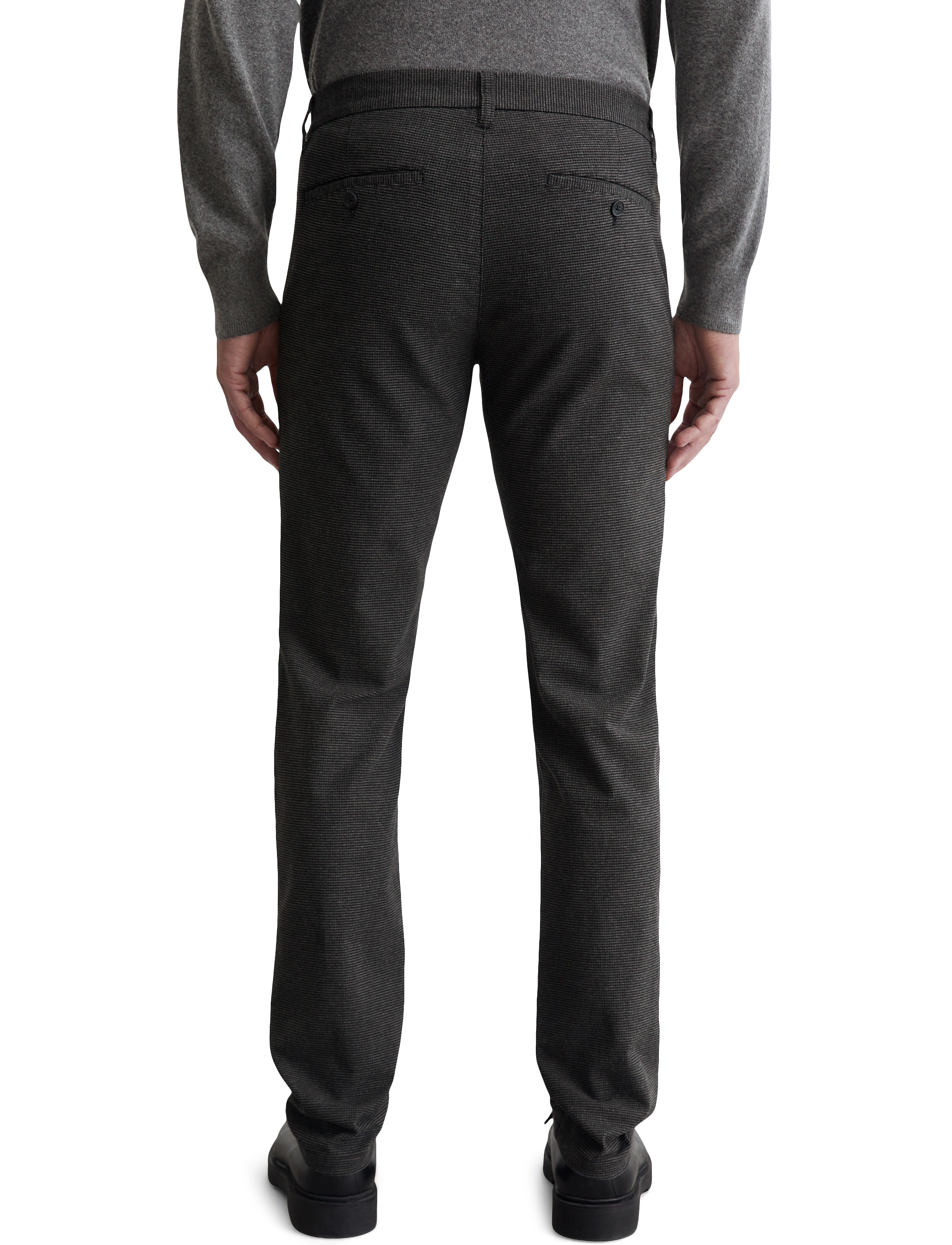 Marc O'Polo - WOVEN PANTS - multi/graphite grey melange - 2
