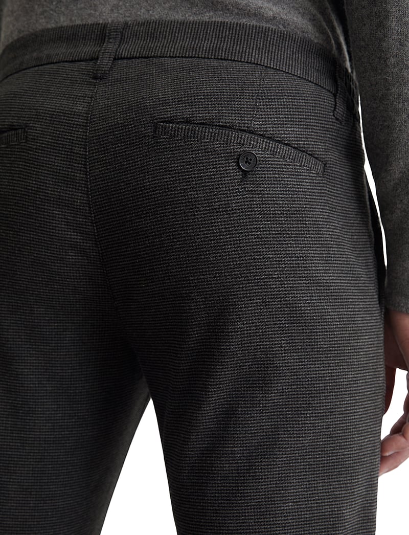 Marc O'Polo - WOVEN PANTS - Ülikonnapüksid - multi/graphite grey melange - 3