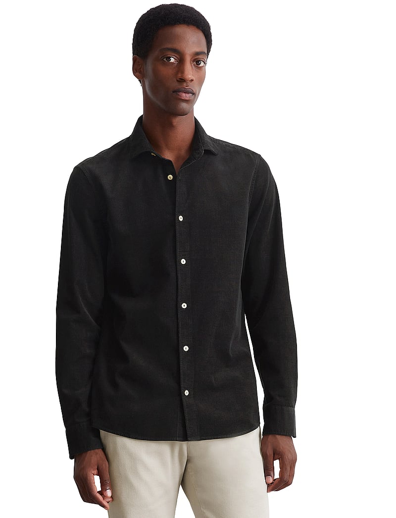 Marc O'Polo - SHIRTS/BLOUSES LONG SLEEVE - vabaajasärgid - black - 0