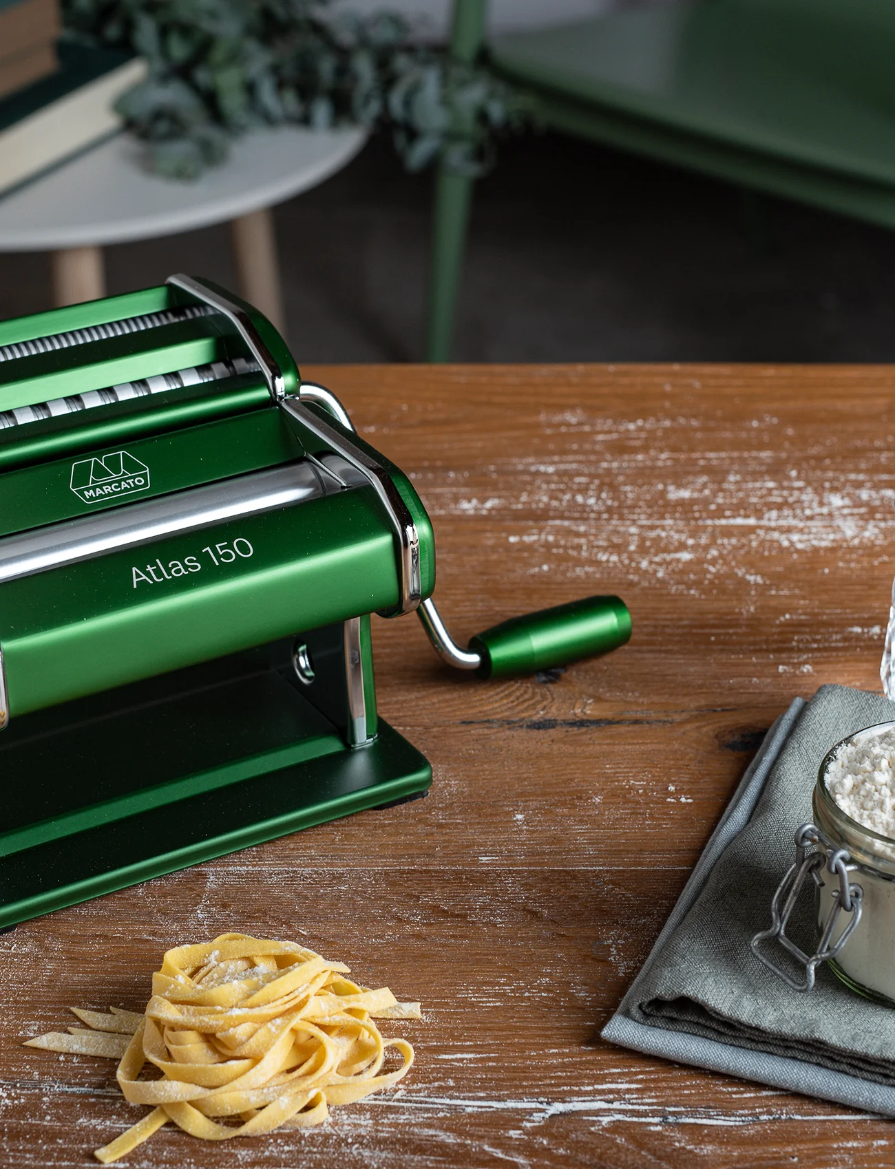 Marcato - Marcato pastamaskin Atlas 150 Design - pasta makers & accessories - green - 1