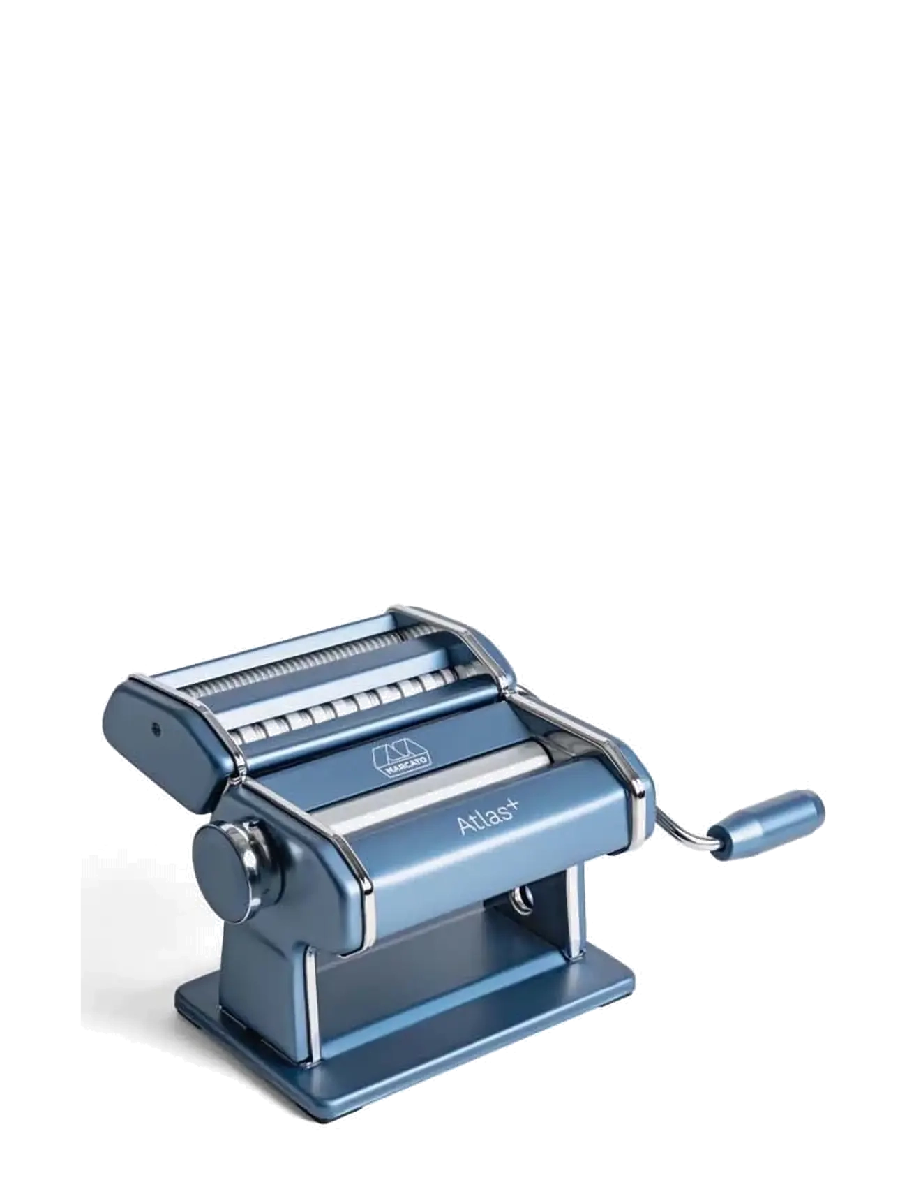Marcato Pastamaskin Atlas 150 Powder Blå +, 21X19X15 cm, Kitchen Tools, Blau - Pasta Makers & Accessories, Homeware