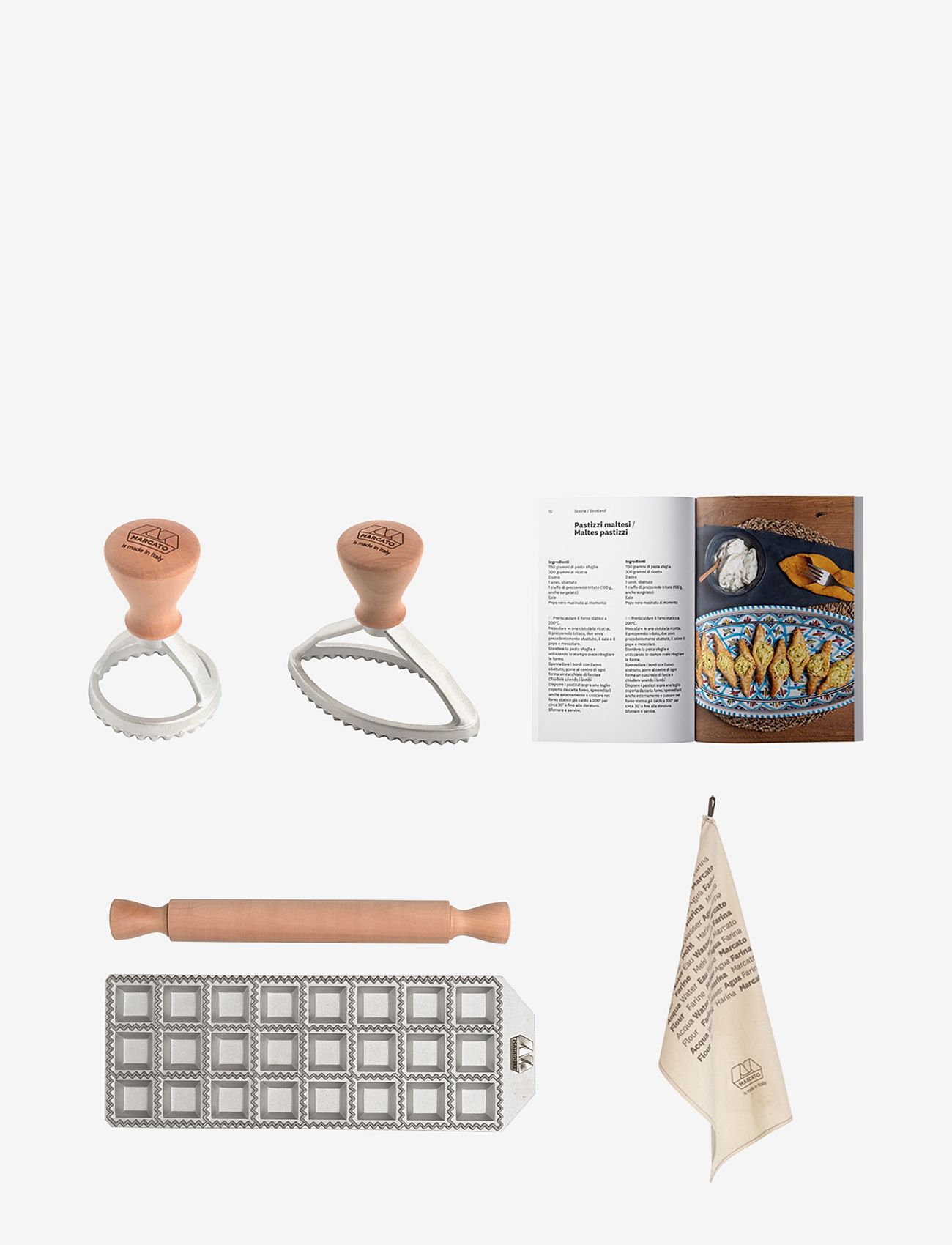 Marcato - Marcato Gåvoset Ravioli like a pro - nach preis einkaufen - silver - 0