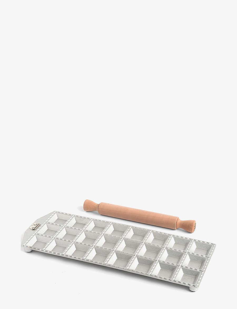 Marcato - Marcato ravioliplåt 24 stora kvadratiska ravioli - pastakombainid ja tarvikud - silver - 0