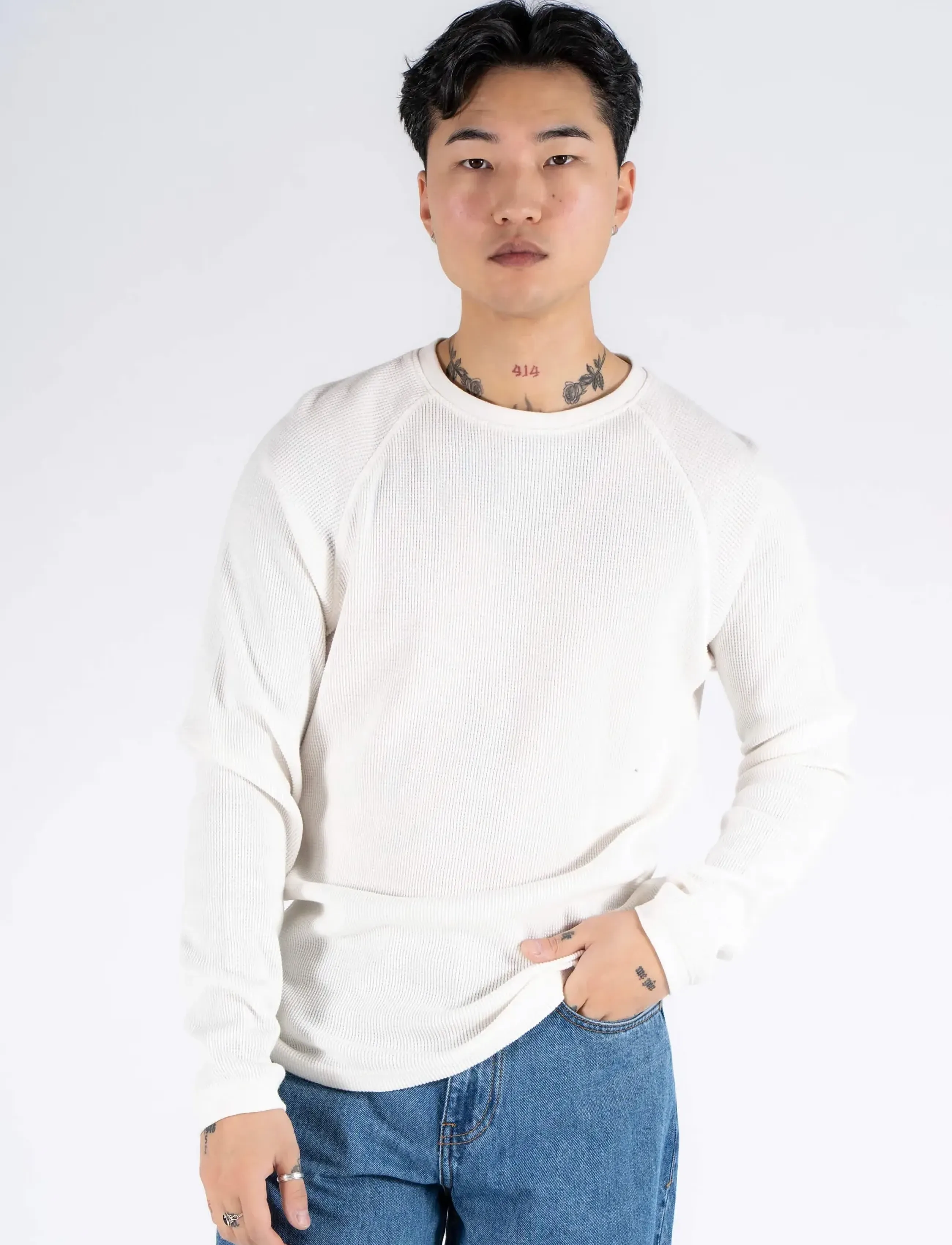 Marcus - MAziggy LS NOOS - efterårstøj - antic white - 3