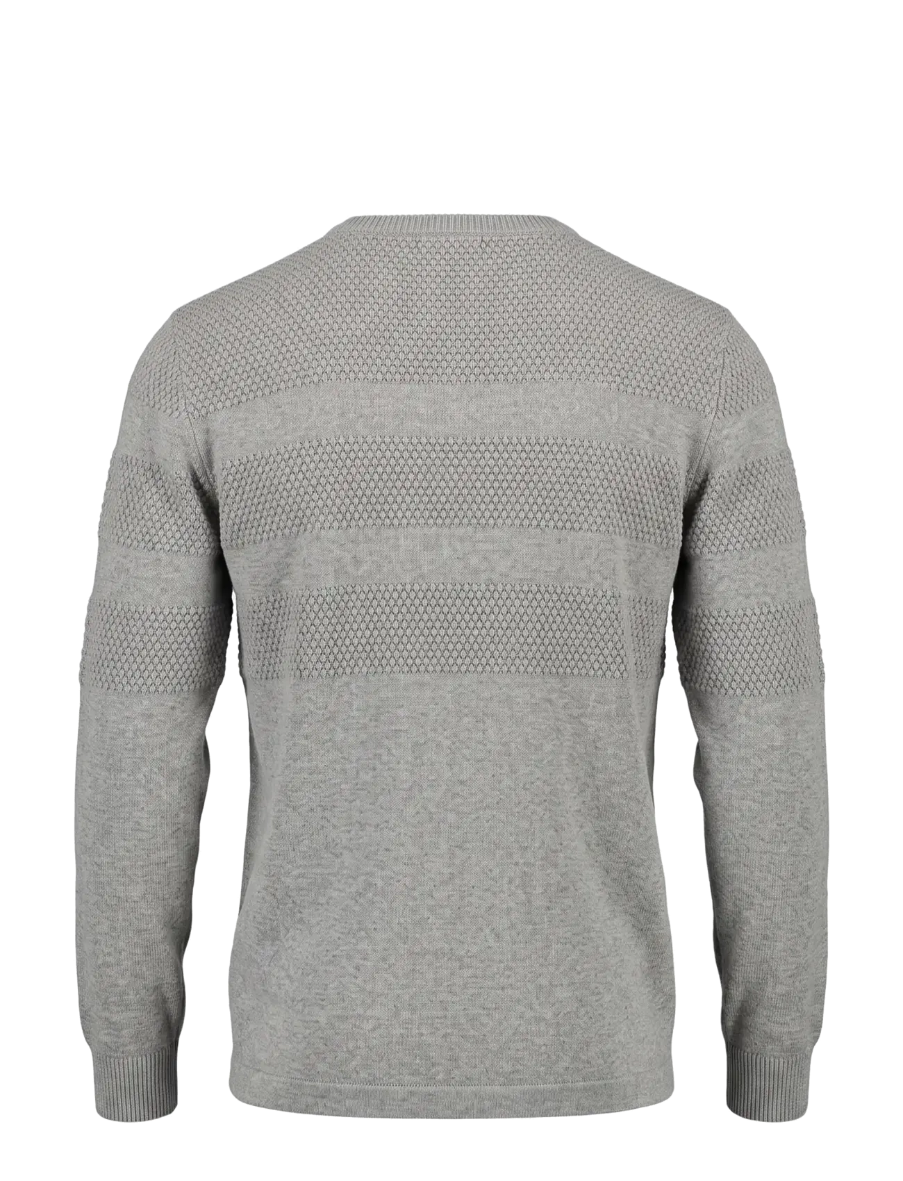 Marcus - Marcus Affleck Knit Pullover - efterårstøj - lt. grey mix - 2