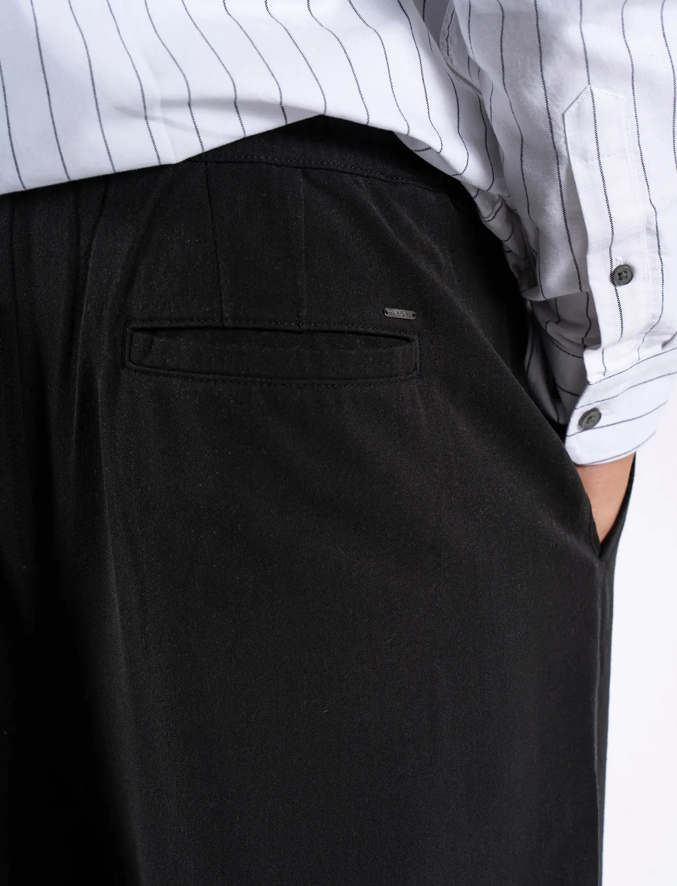 Marcus - MAguster Pant NOOS - efterårstøj - black - 5