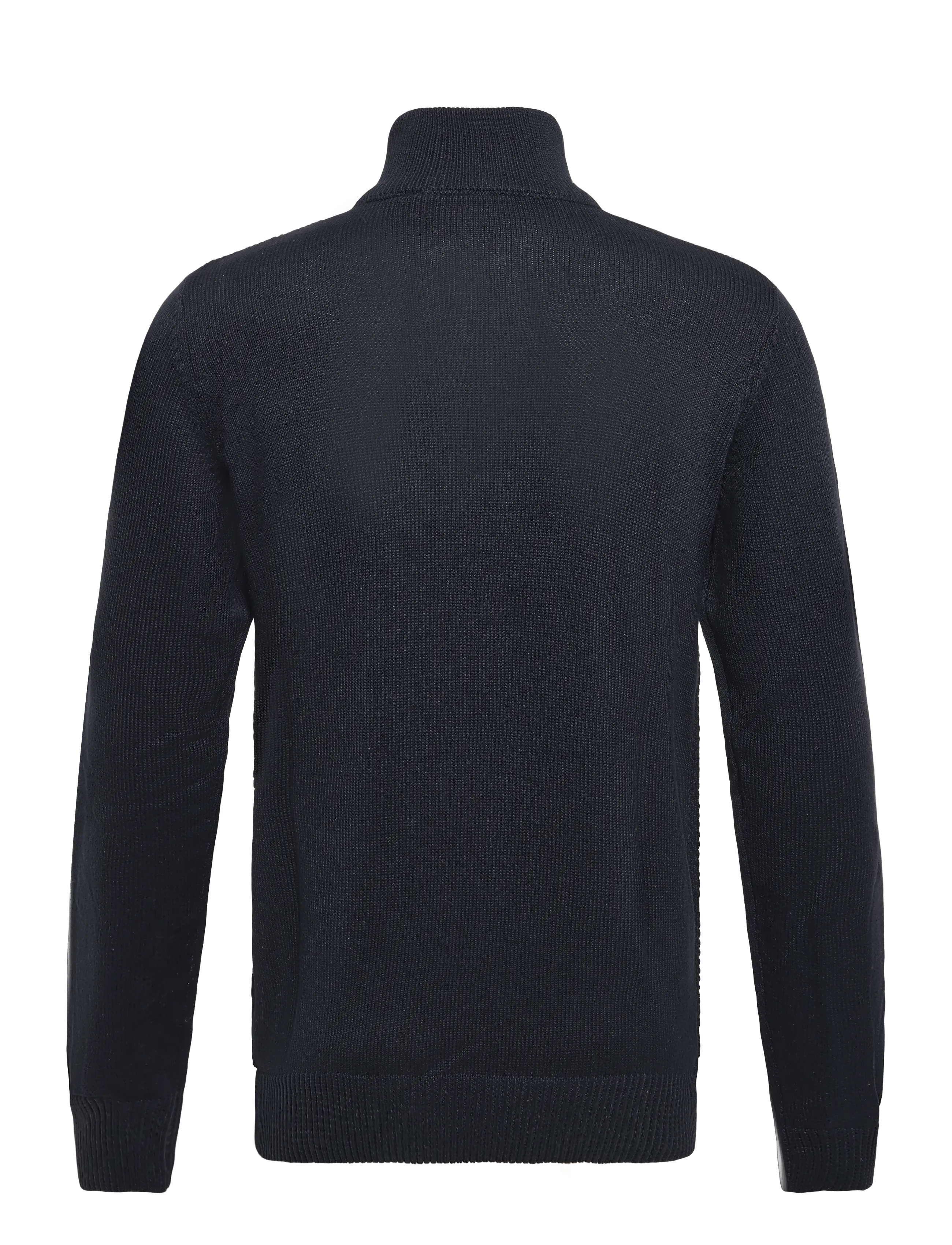 Marcus - Hubble Half Zip knit - höstkläder - night navy - 2