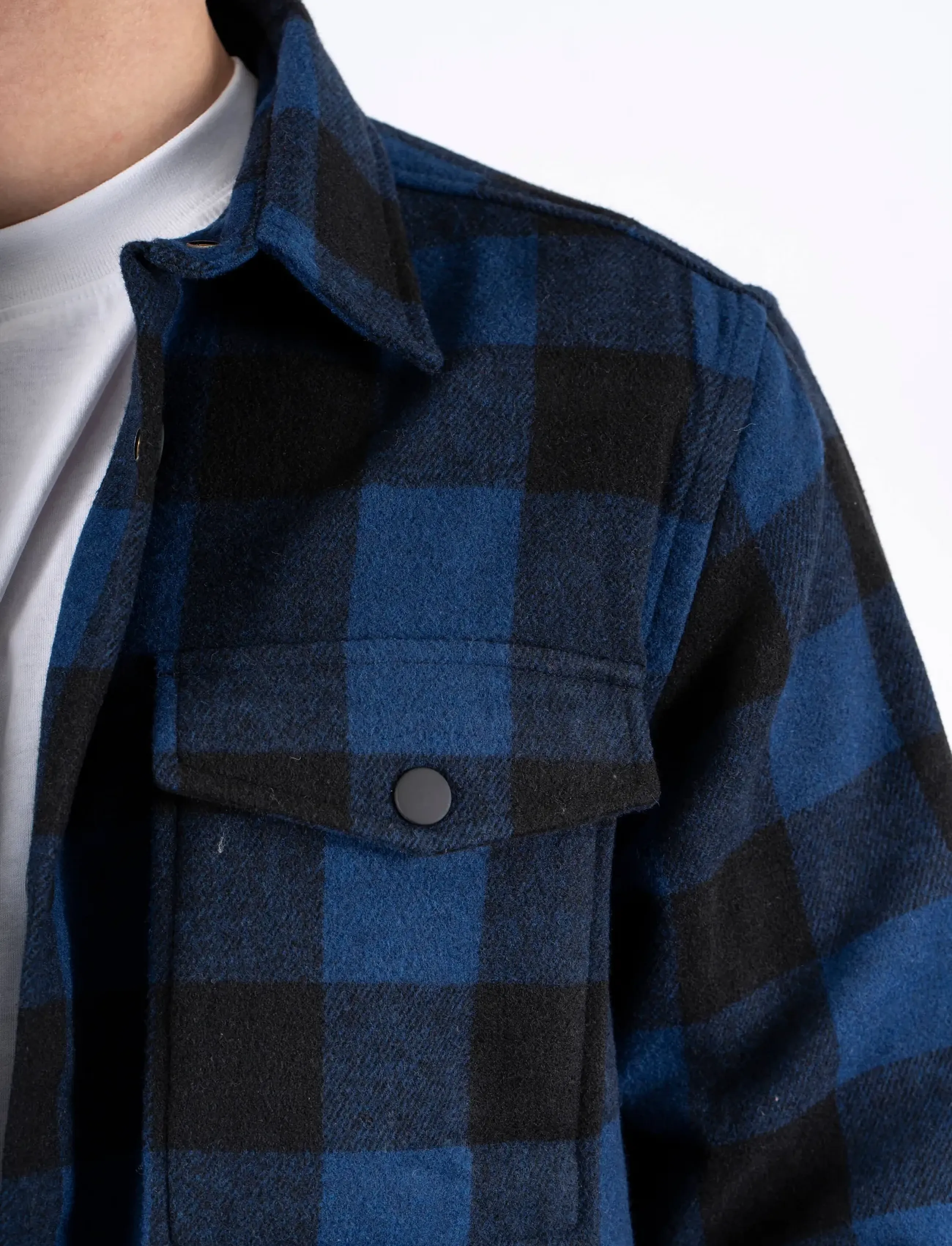 Marcus - Jai LS Overshirt - tunna jackor - indigo mood - 4