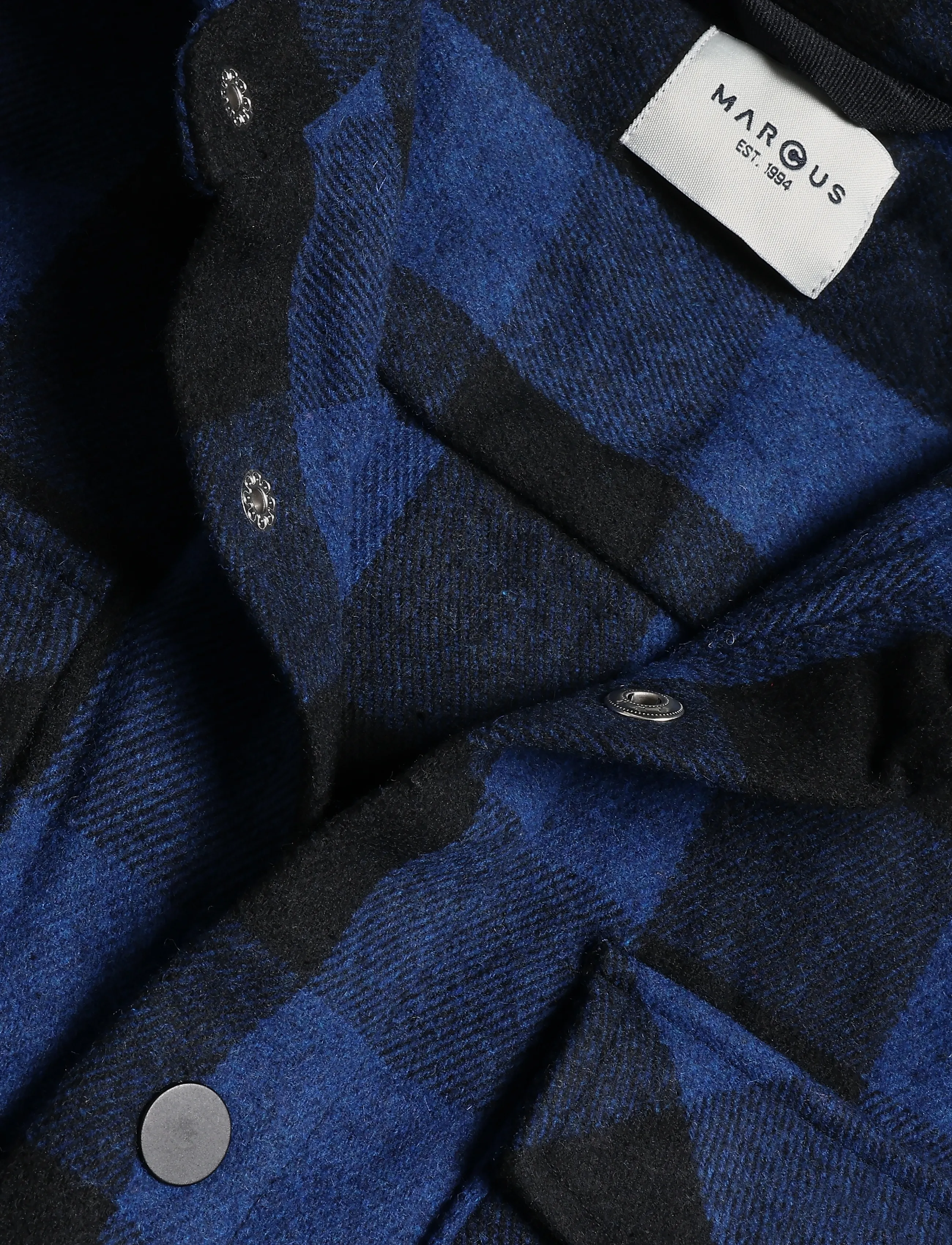 Marcus - Jai LS Overshirt - tunna jackor - indigo mood - 5