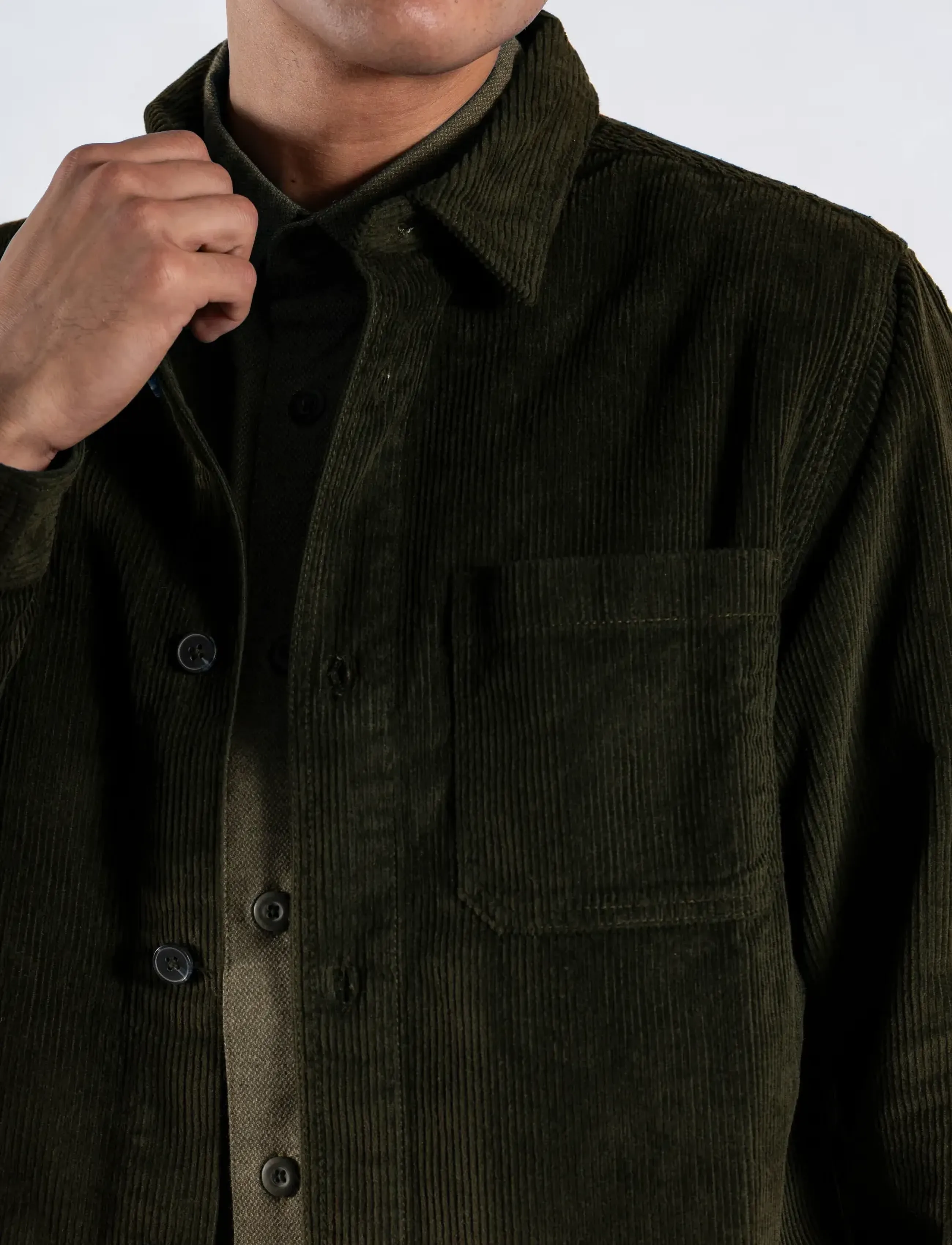 Marcus - Julio Overshirt SG - herbstliche kleidung - forest green - 4