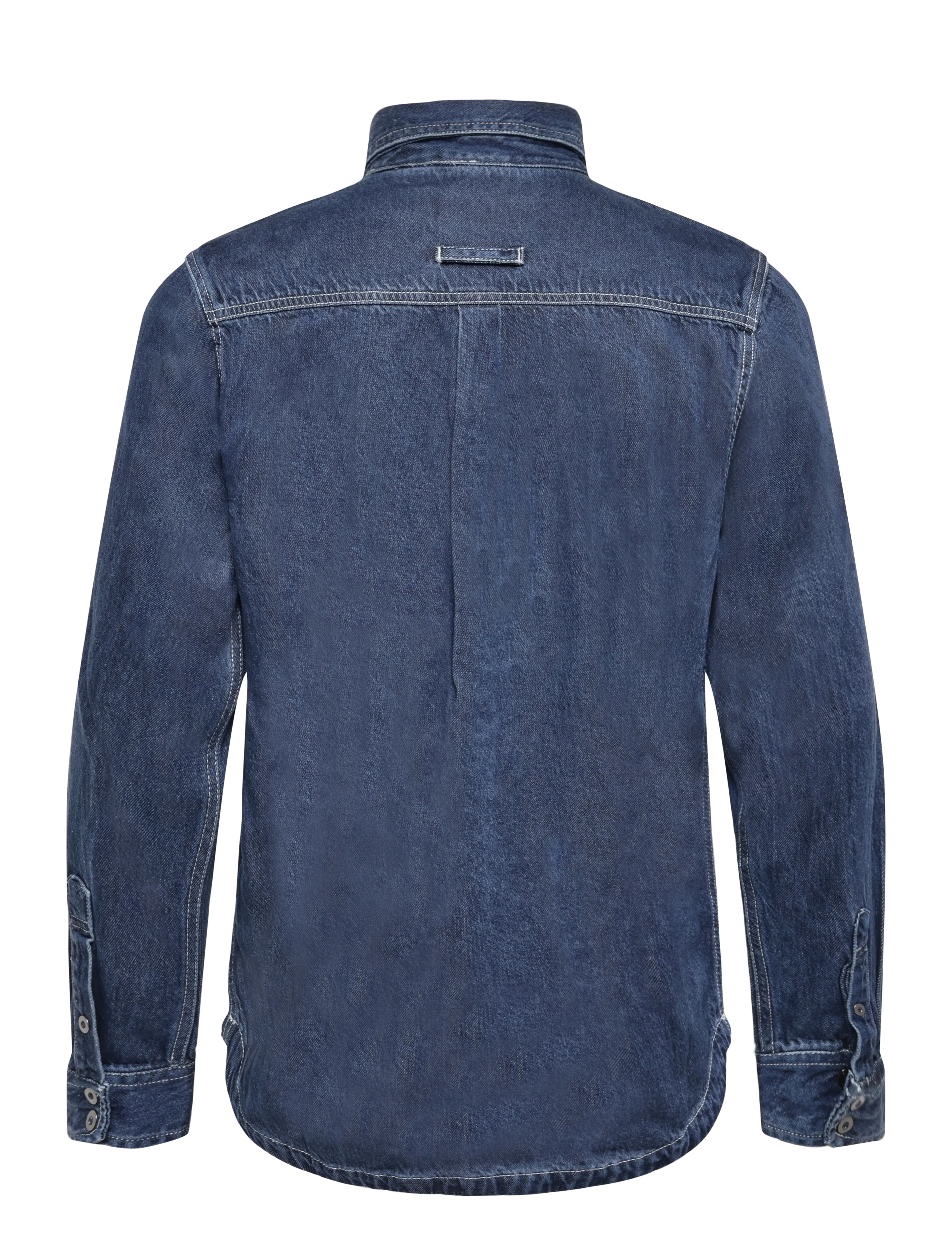 Marcus - MAstuart 2051 overshirt - sügisesed riided - blue night wash - 2
