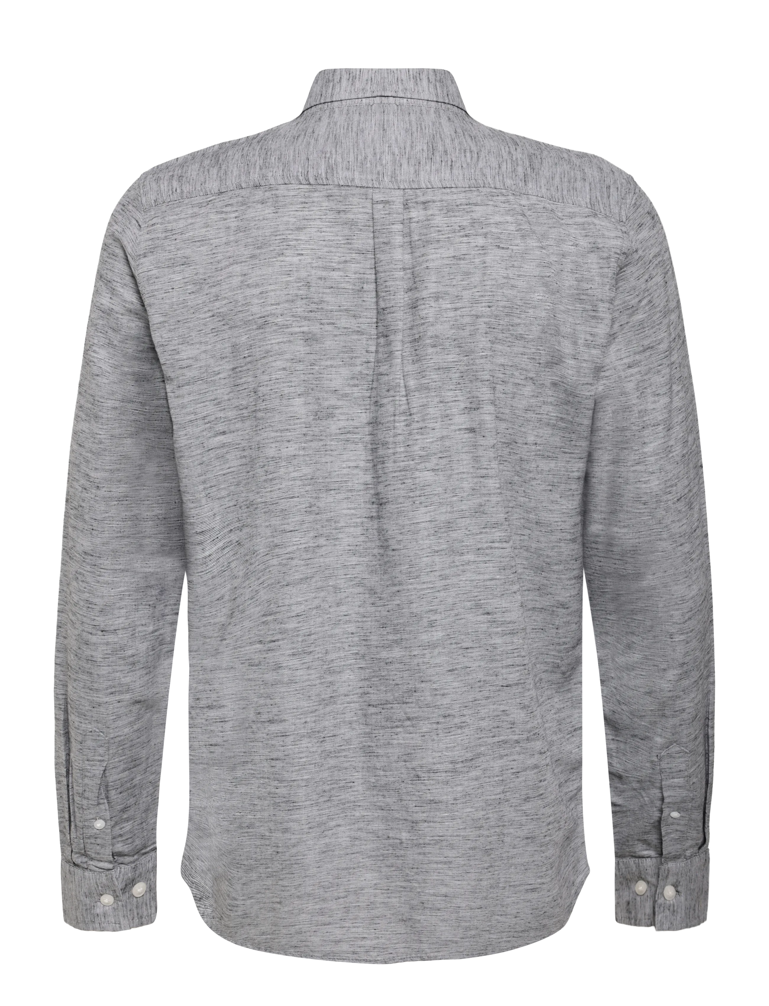 Marcus - MAalfie ls shirt - madalaimad hinnad - dark sapphire - 2