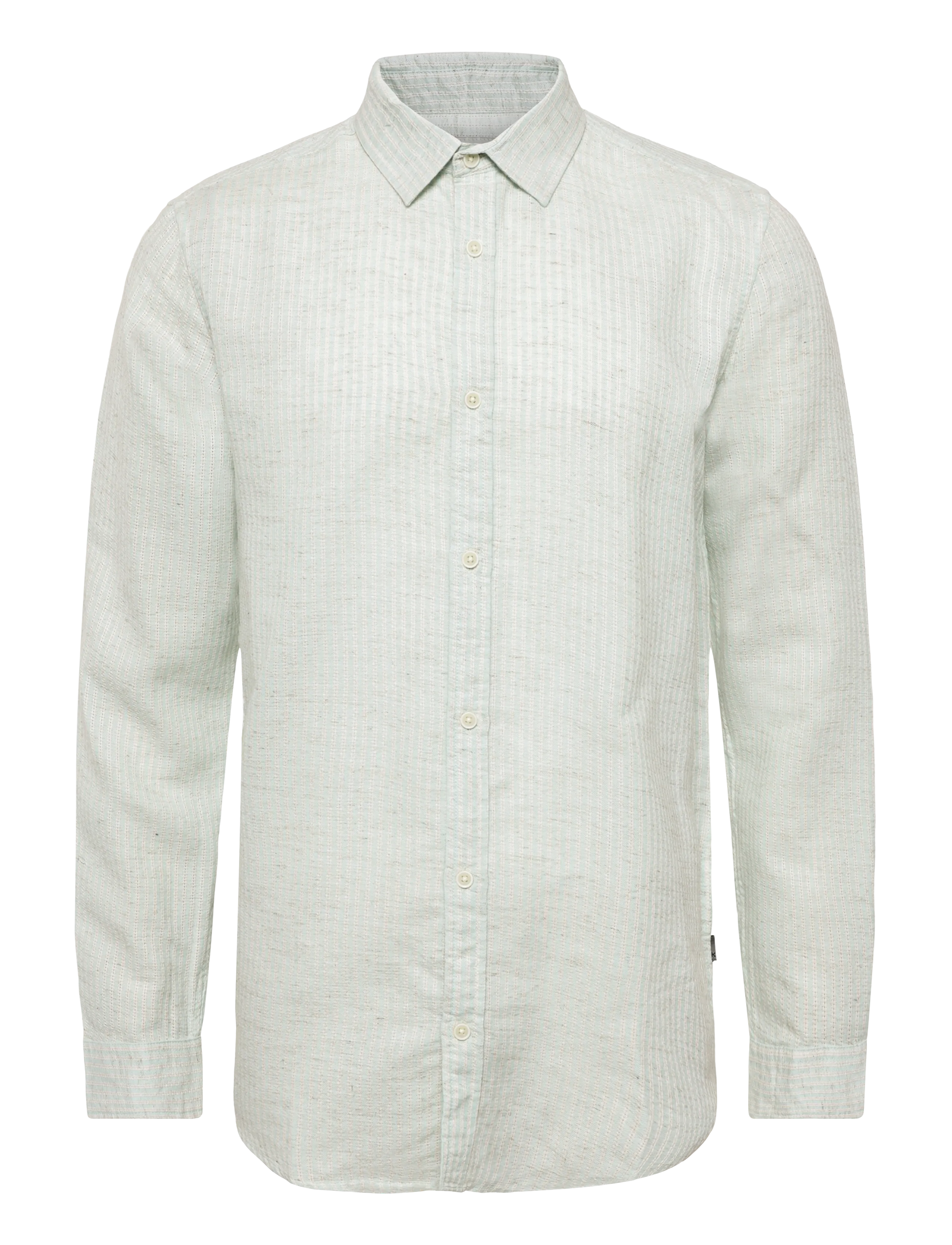 Marcus MApirlo LS shirt - Marcus - SLATE / green