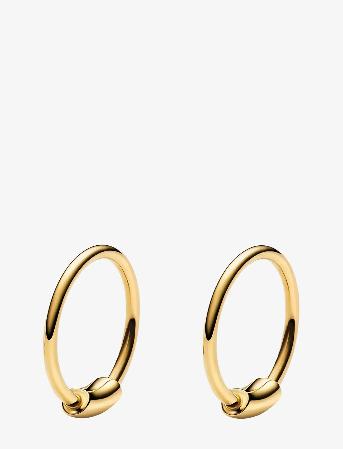 Maria Black - Basic Hoop (Pair) - hoops kõrvarõngad - gold - 1