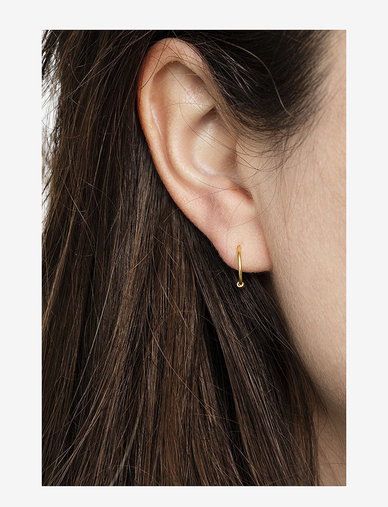 Maria Black - Basic Hoop (Pair) - hoops kõrvarõngad - gold - 2