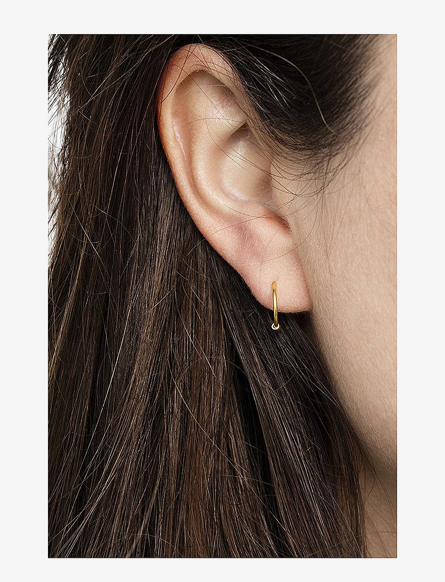 Maria Black - Basic Hoop (Pair) - creoler - gold - 2
