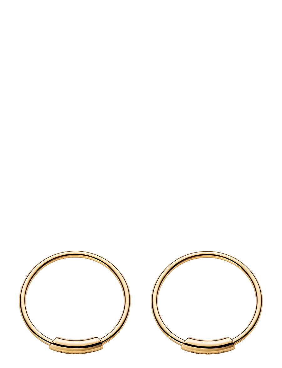 Maria Black - Basic Hoop (Pair) - creoler - gold - 1