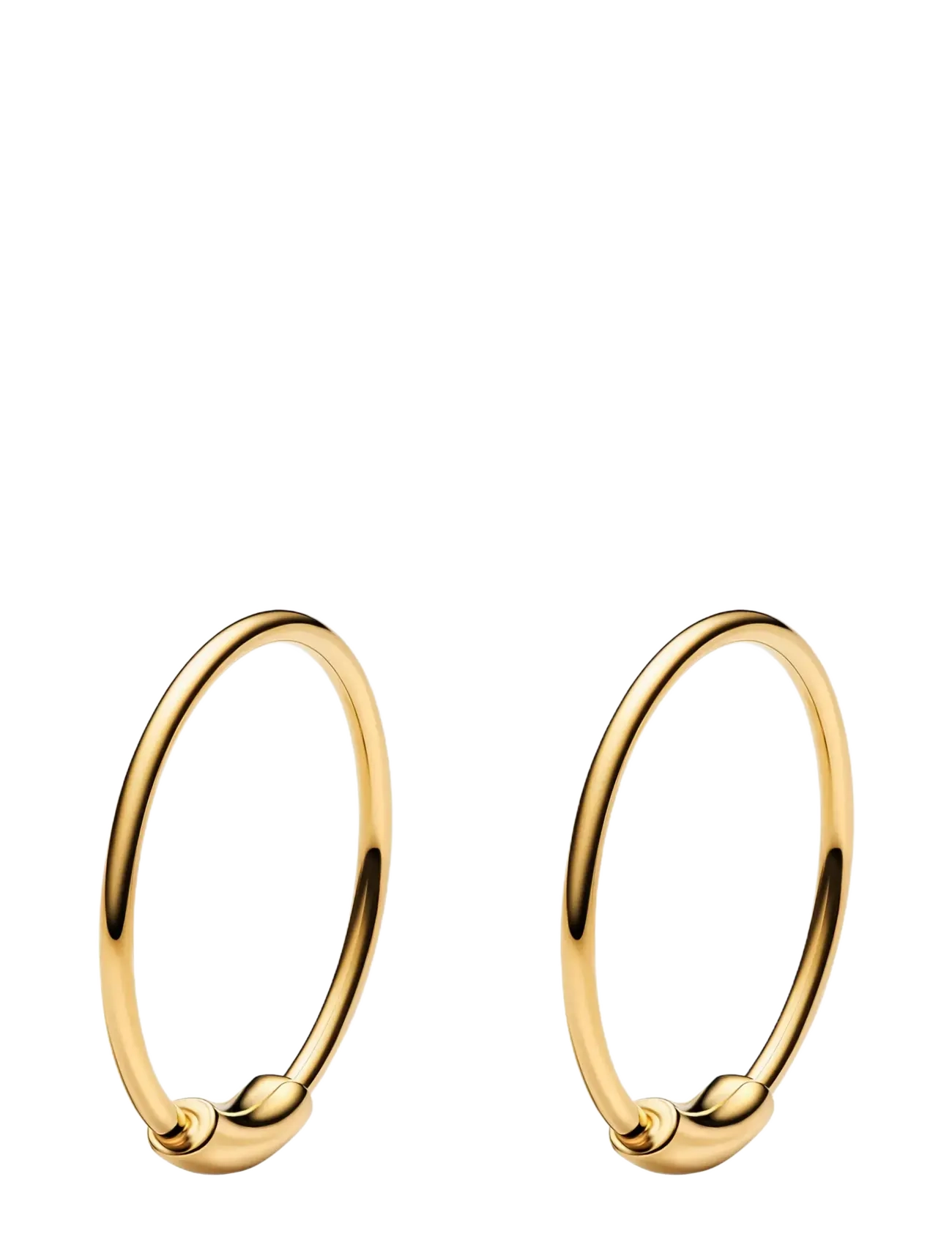 Maria Black - Basic Hoop (Pair) - hoops - gold - 2