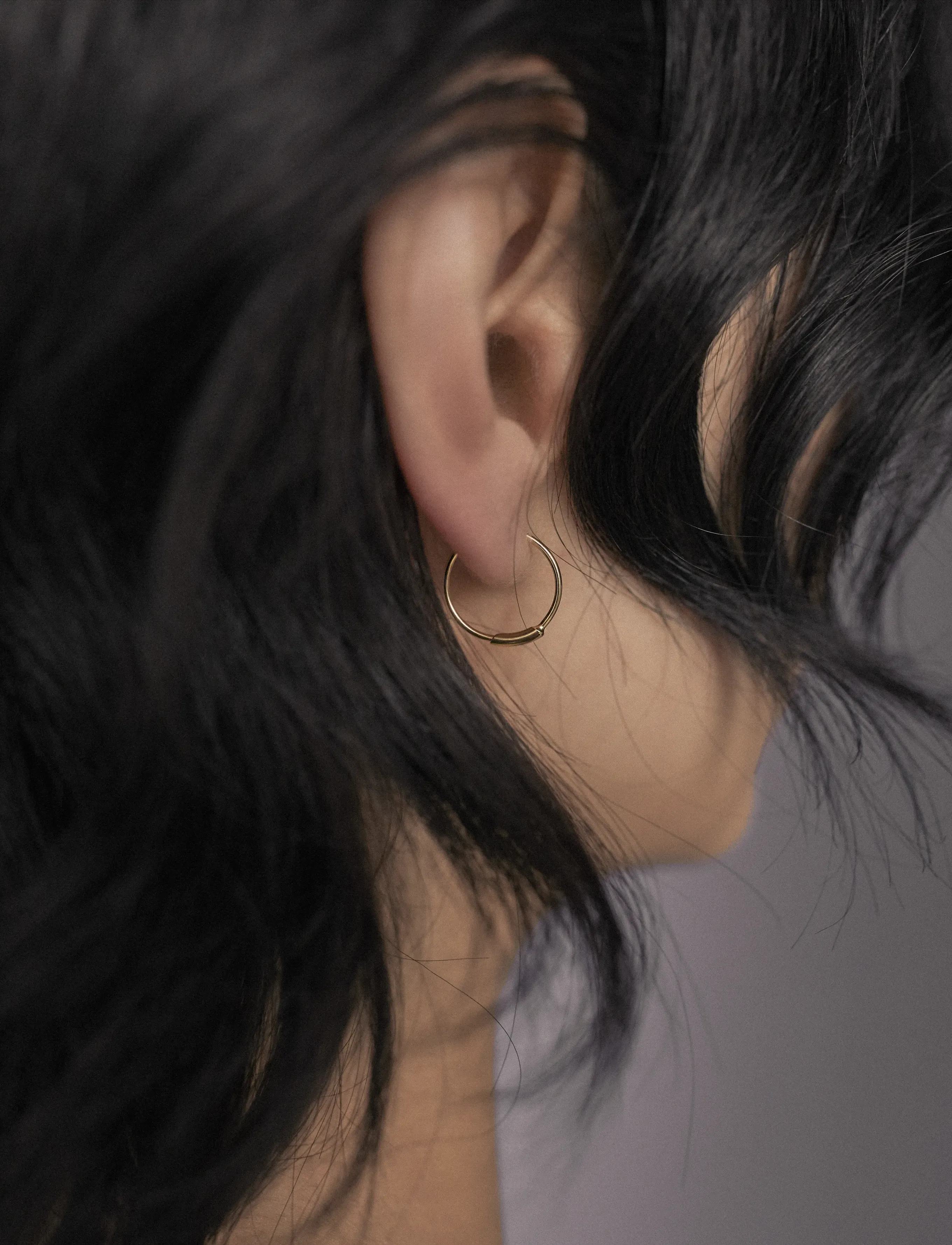 Maria Black Basic Hoop (Pair), 12 MM, Earrings, Gold - Hoops, Frauen