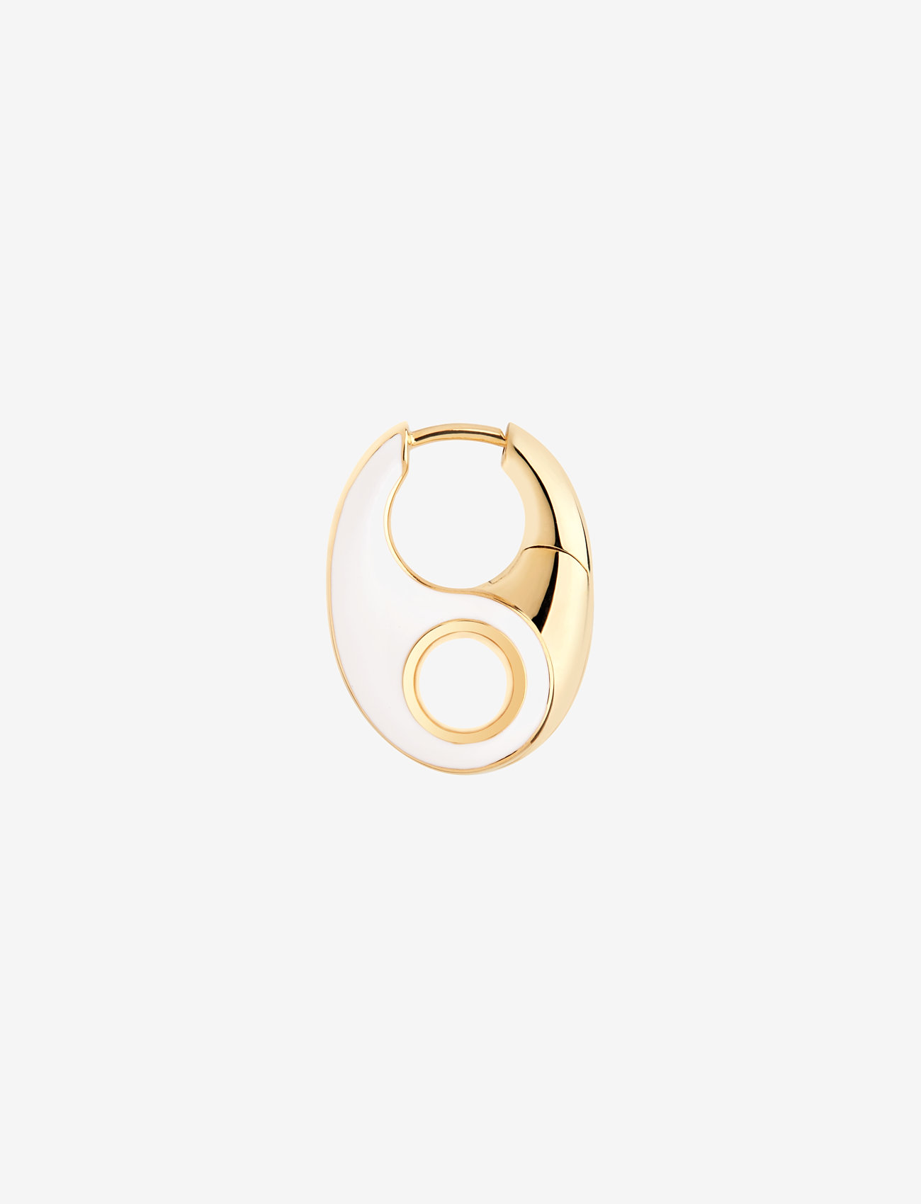 Maria Black - Vogue Earring - festklær til outlet-priser - white/gold - 0