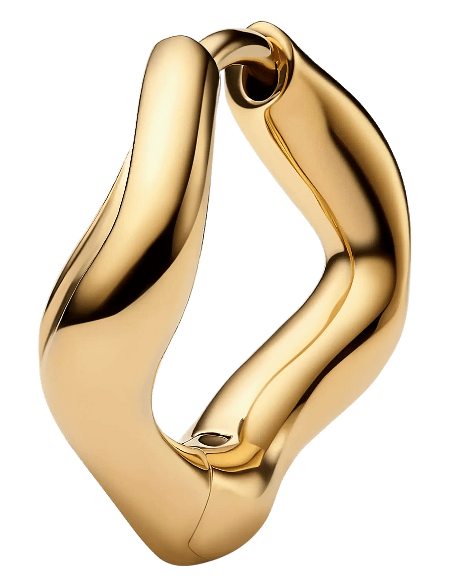 Maria Black - Anil Huggie - einzelner ohrring - gold - 0