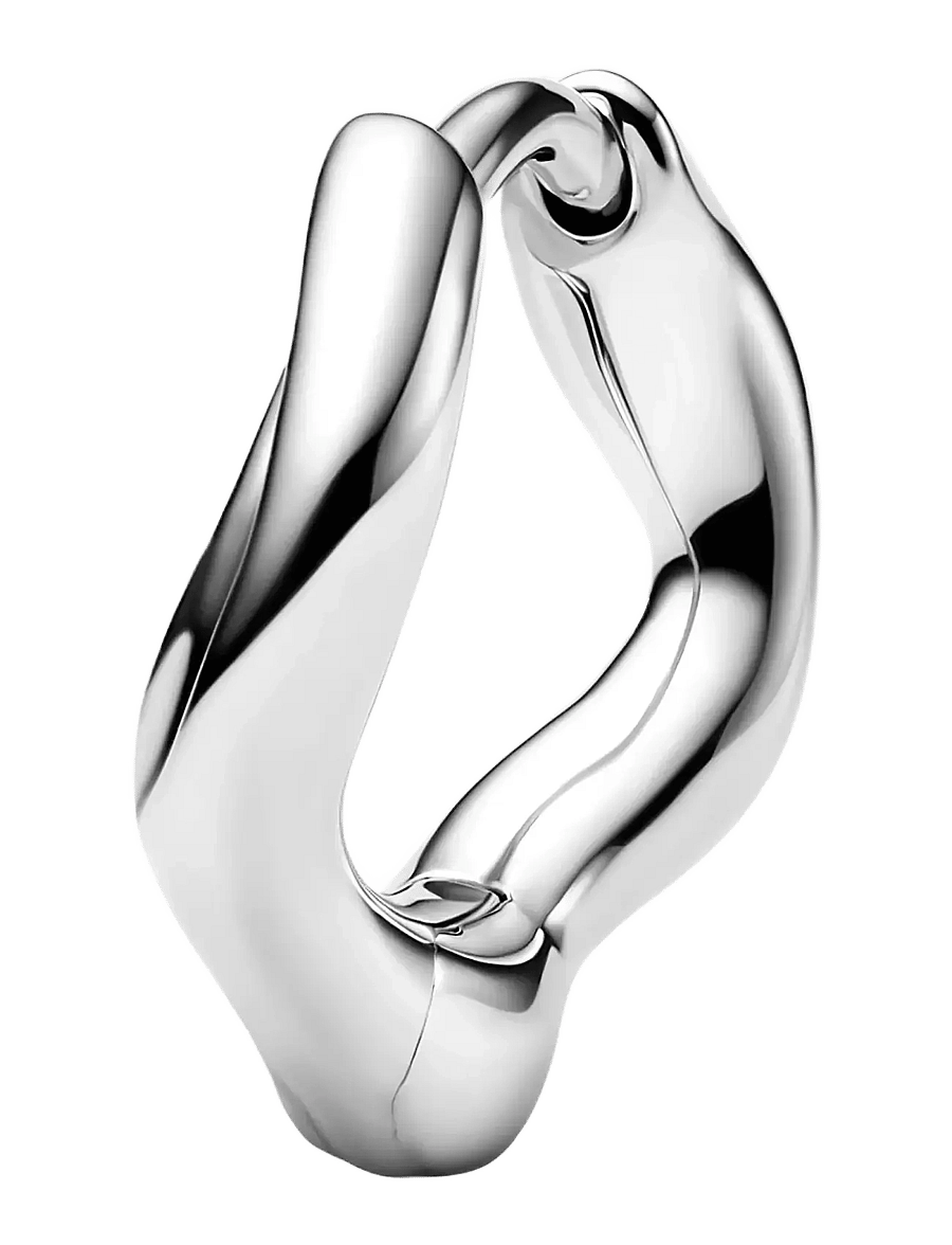 Maria Black - Anil Huggie - einzelner ohrring - silver - 1