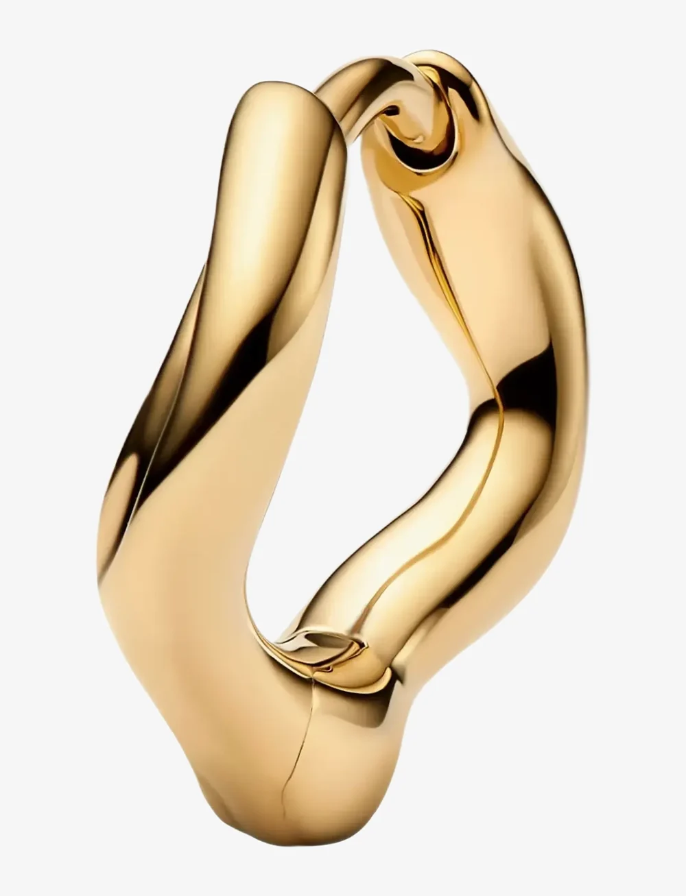 Maria Black - Anil Huggie - enskilt örhänge - gold - 1