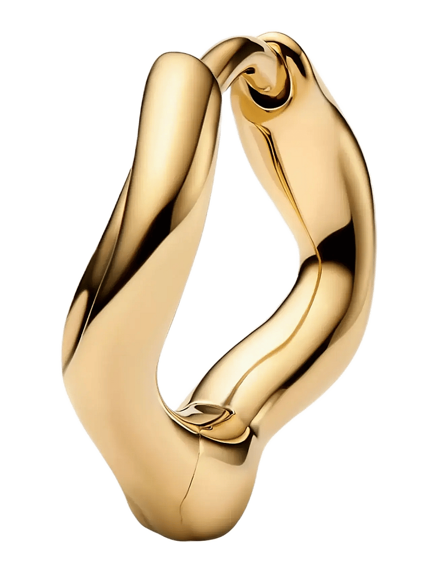 Maria Black - Anil Huggie - lykkjur - gold - 1