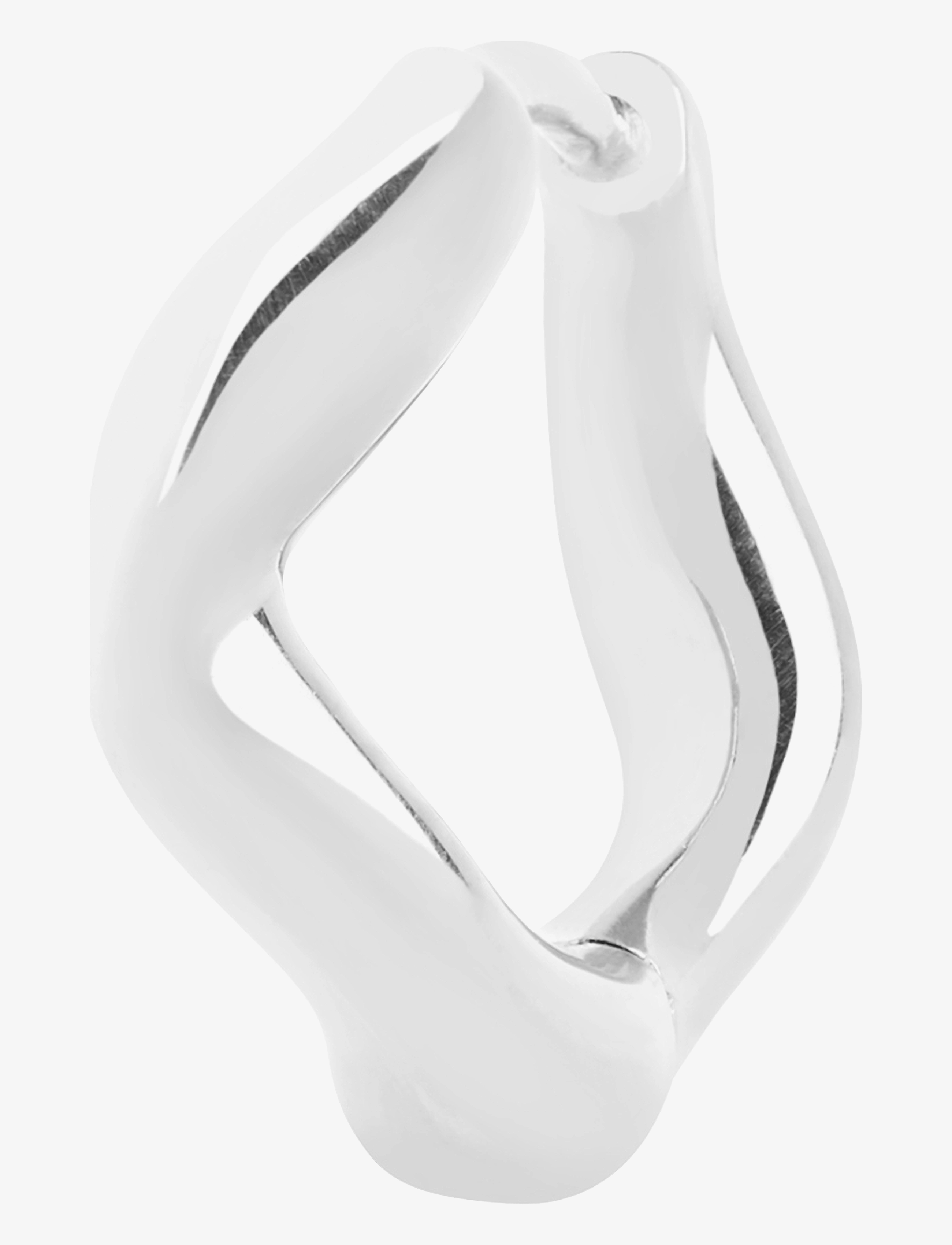 Maria Black - Anil Huggie - boucle d'oreille individuelle - silver - 2