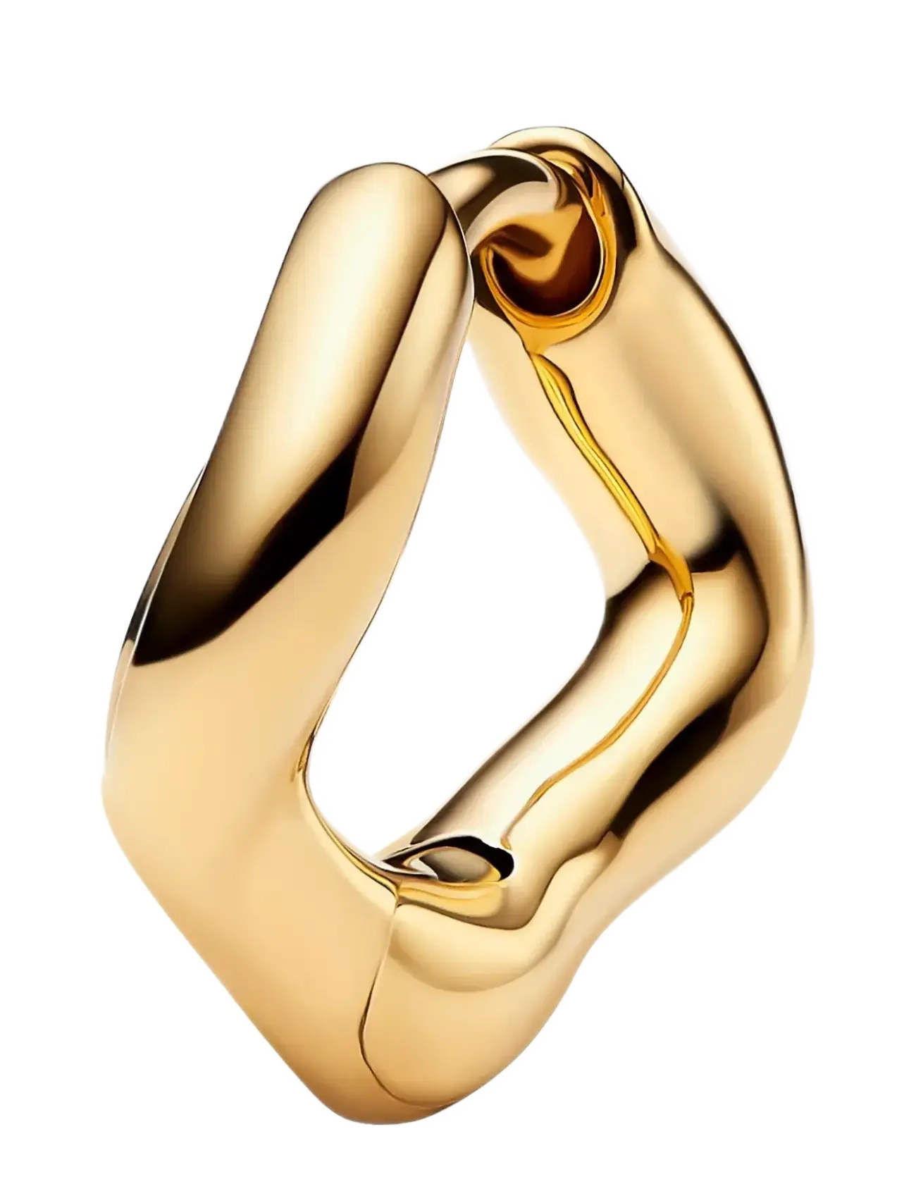 Maria Black Anil Huggie - Accessories - GOLD / gold