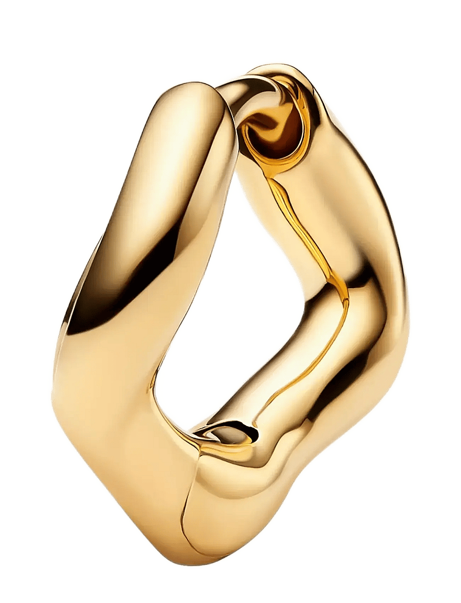 Maria Black - Anil Huggie - einzelner ohrring - gold - 1