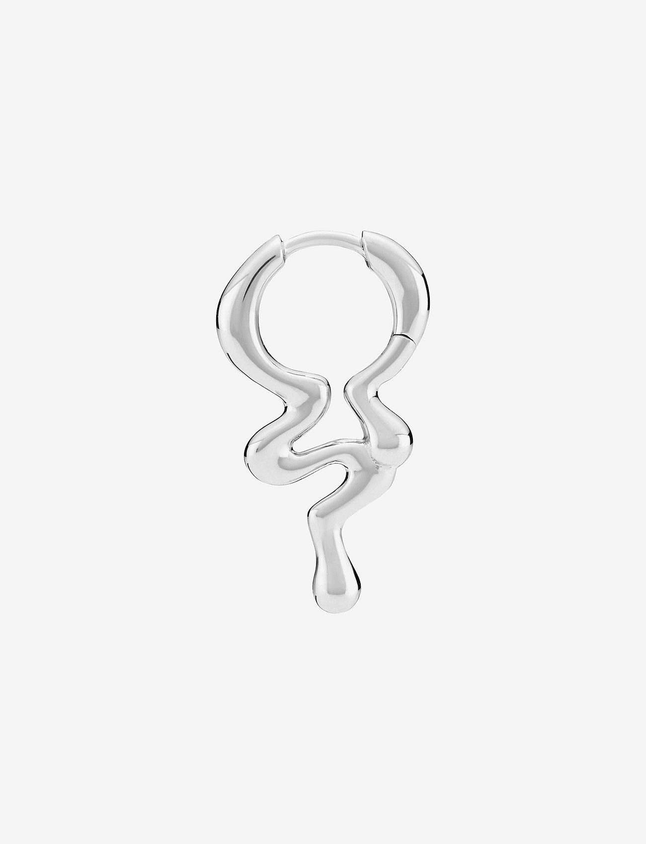 Maria Black - Maya Huggie - single earring - silver - 2