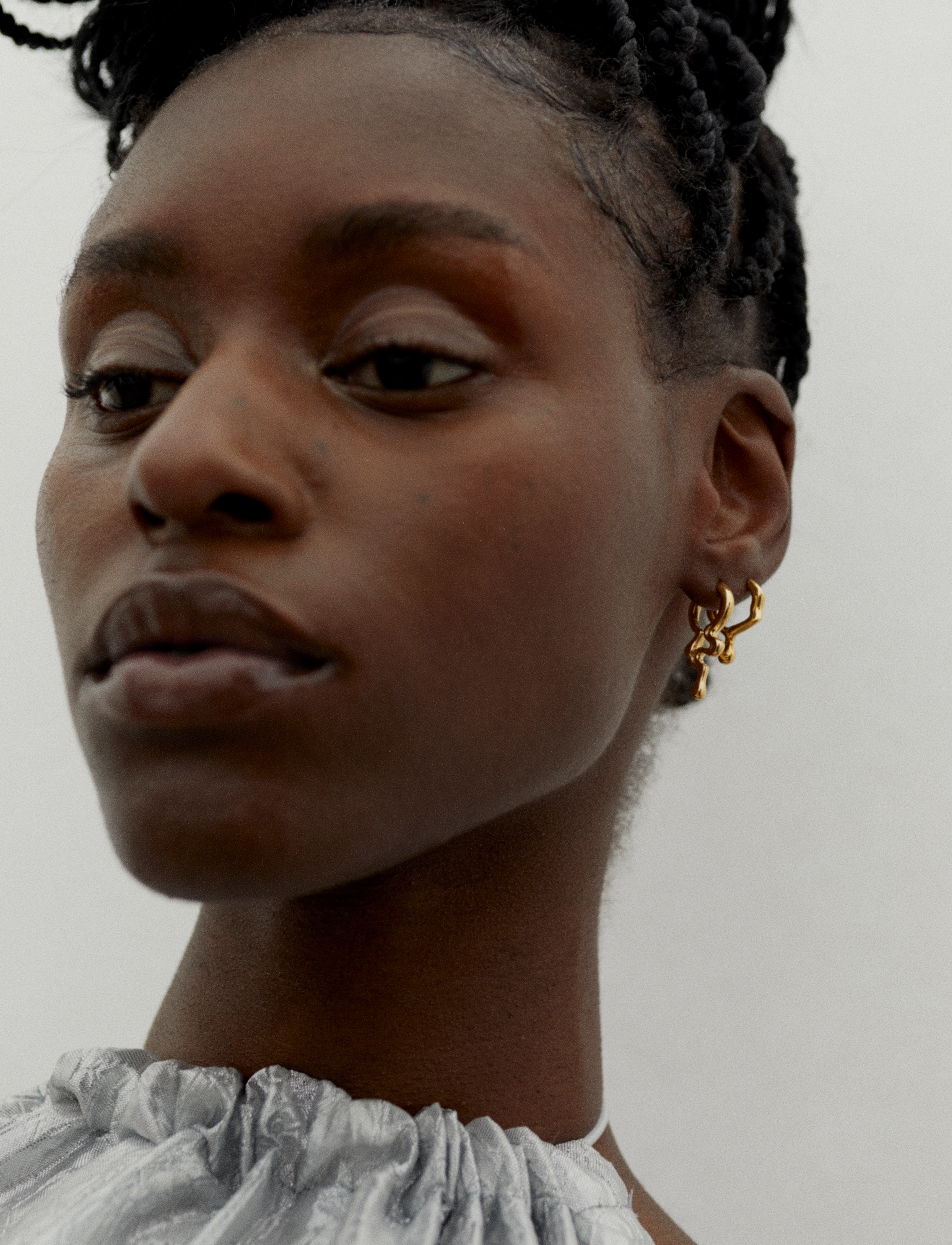 Maria Black Maya Huggie, One Size, Gold, Øreringe > Ear Cuffs, Dame